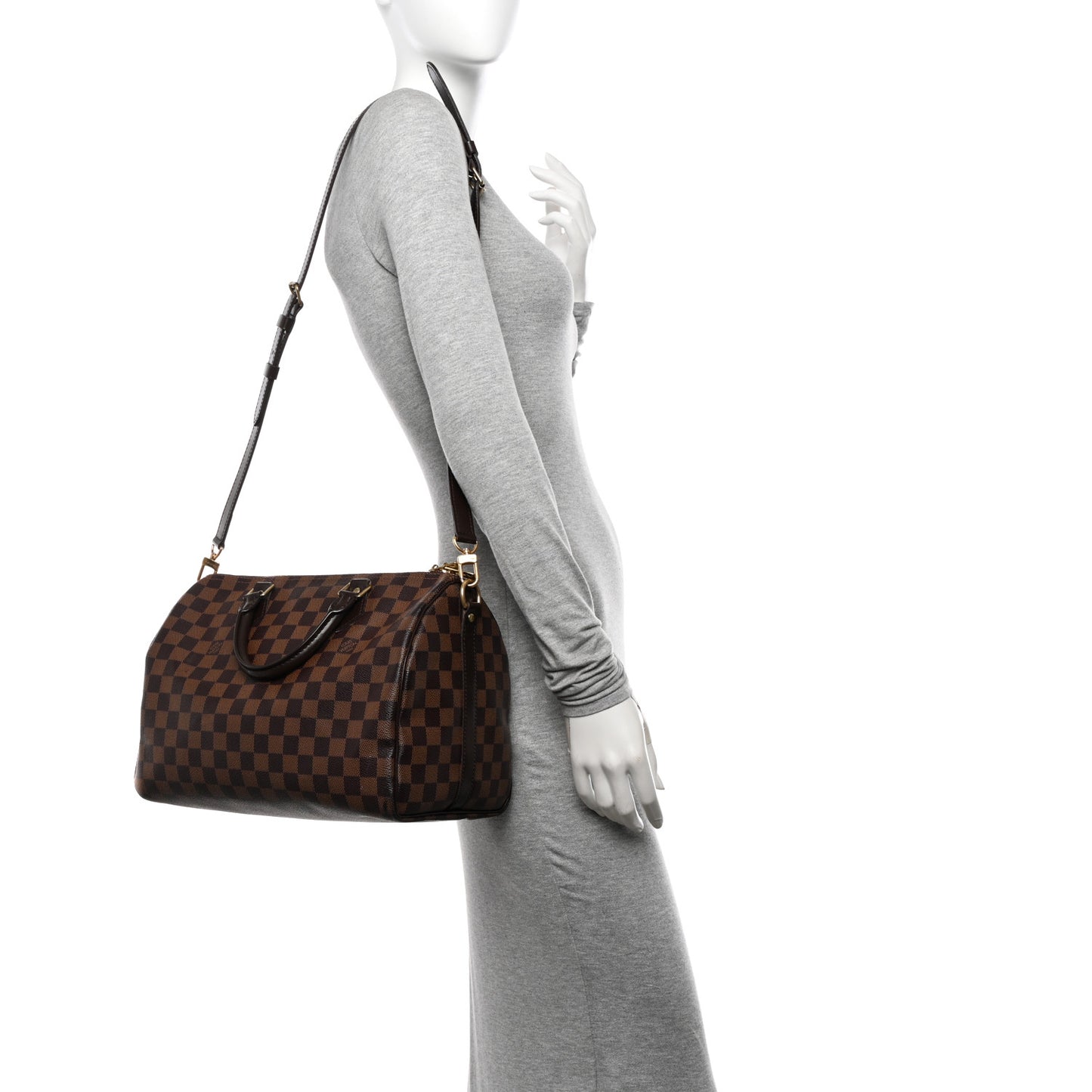 Damier Ebene Speedy Bandouliere 30