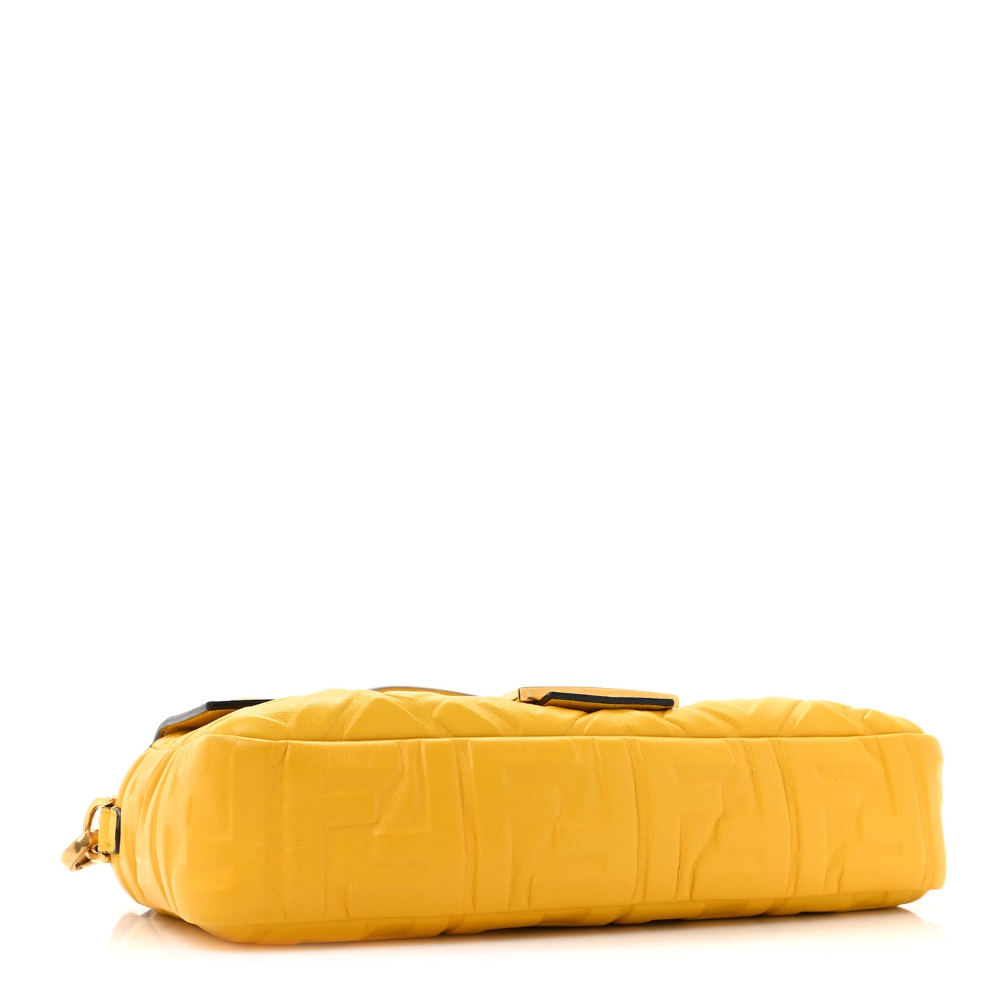 Nappa FF 1974 Embossed Baguette Mimosa