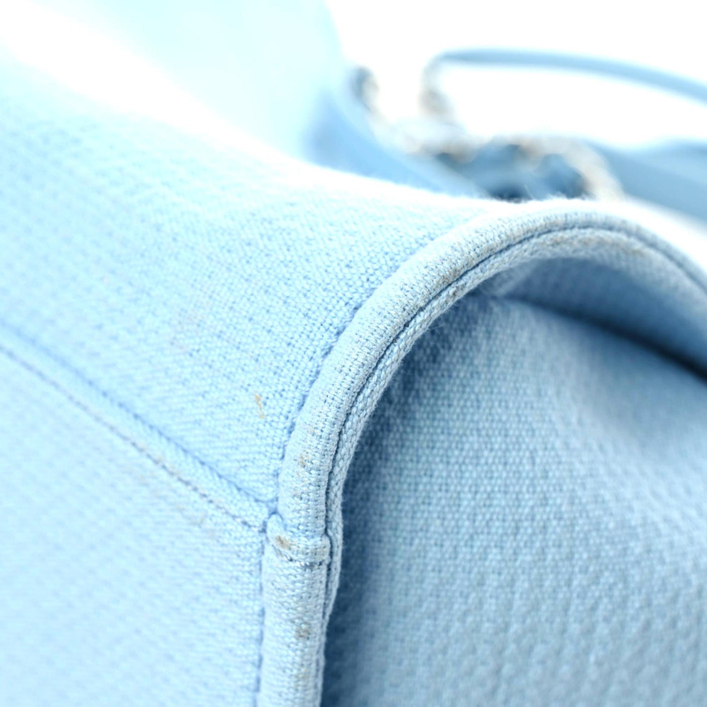 Mixed Fibers Medium Deauville Tote Light Blue