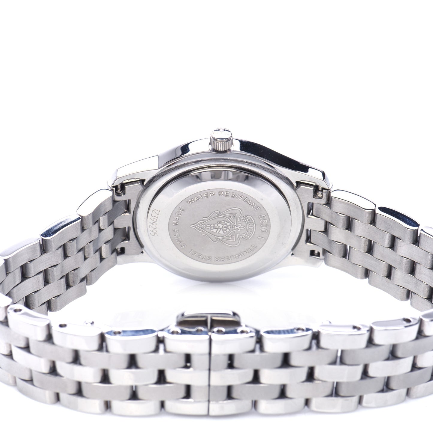 Stainless Steel 27mm 5500L Quartz Watch Black