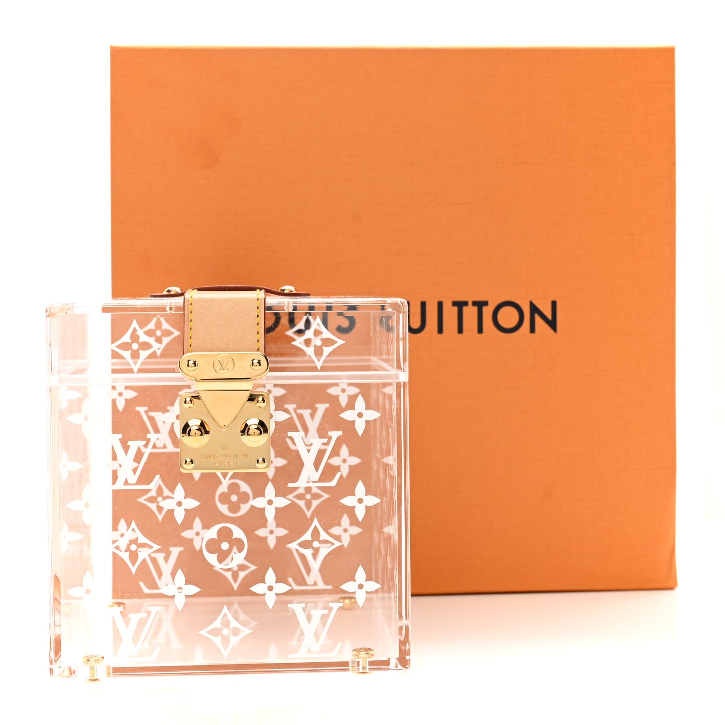 Transparent Plexiglass Cube Scott Box