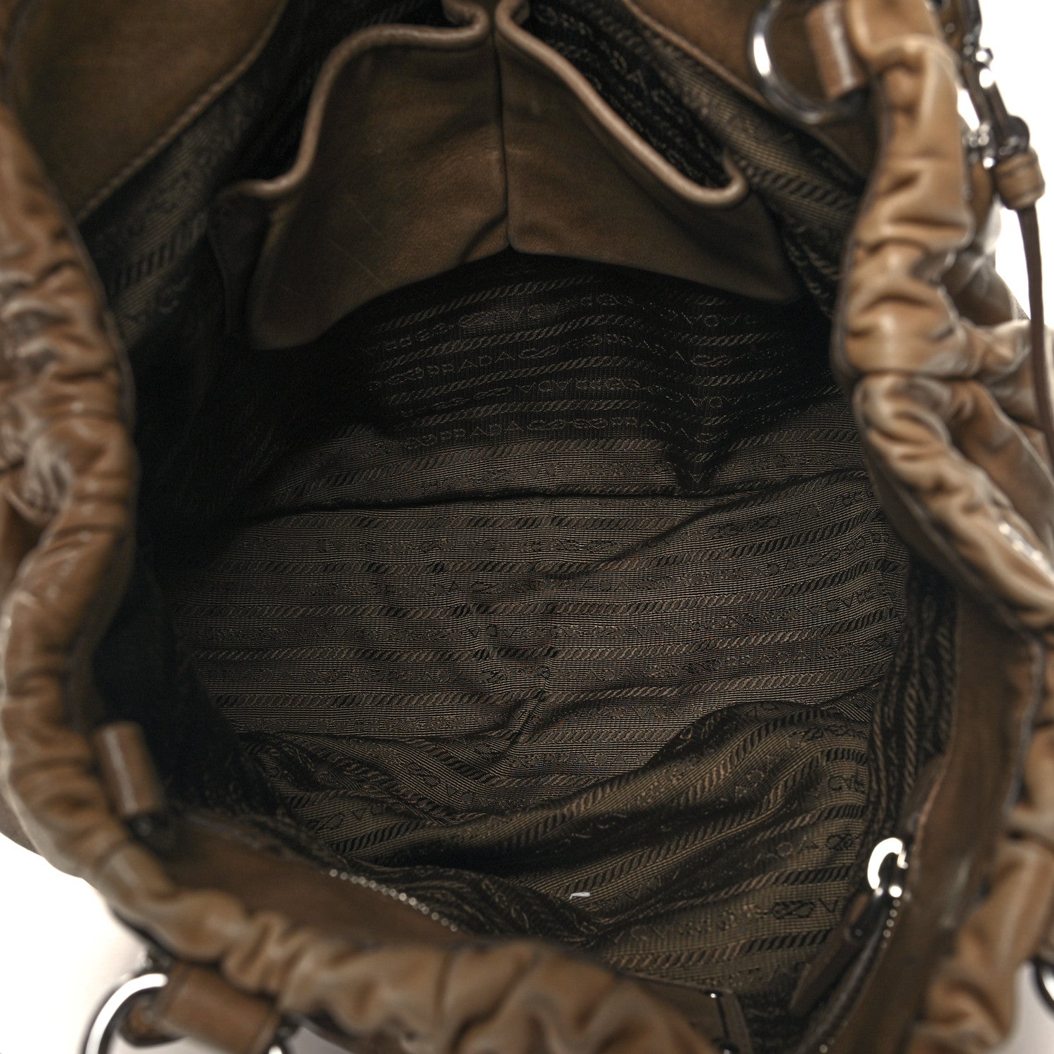 Prada Nappa Gaufre Tote Sfumato 5 of 12