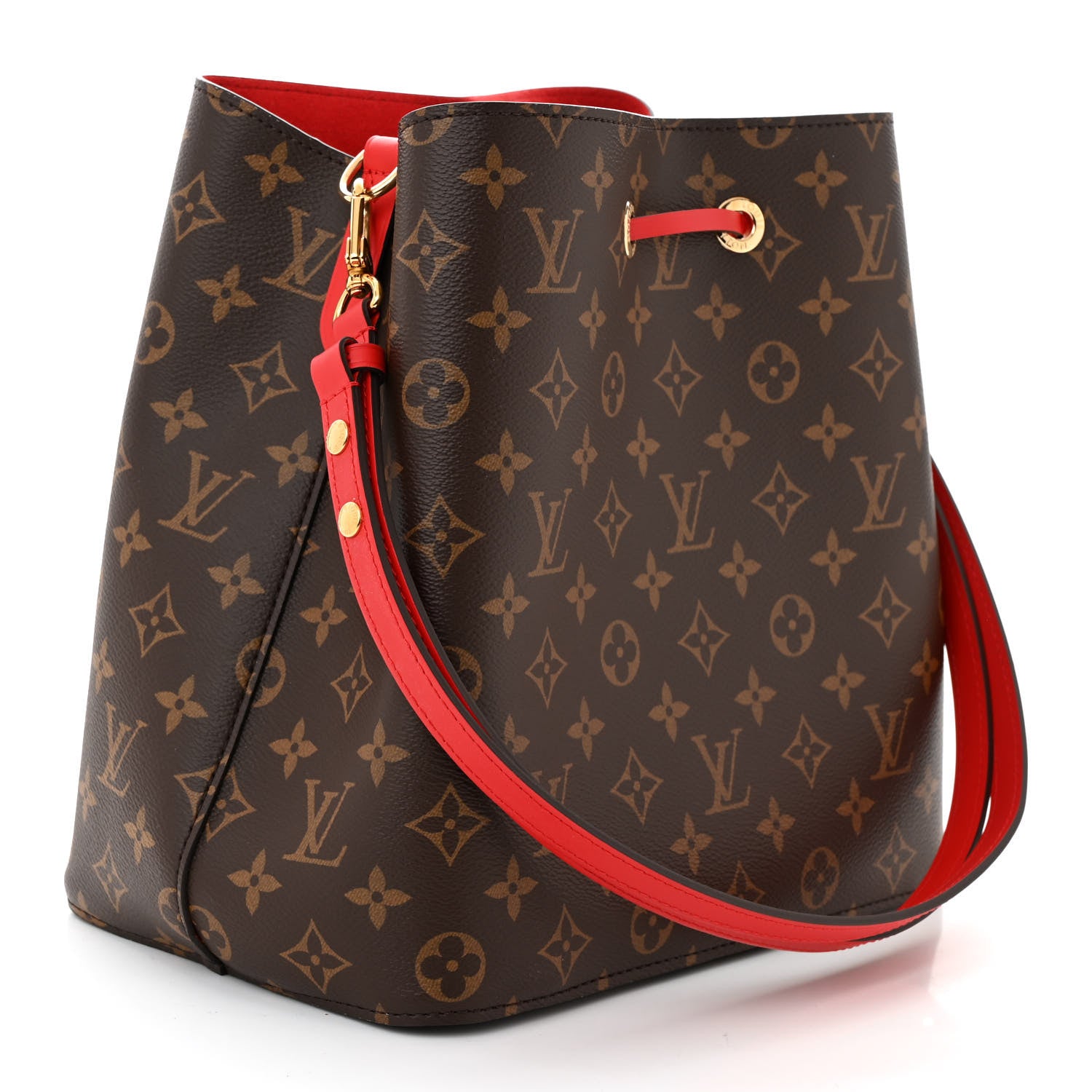 Louis Vuitton Monogram Neonoe MM Coquelicot 3 of 9