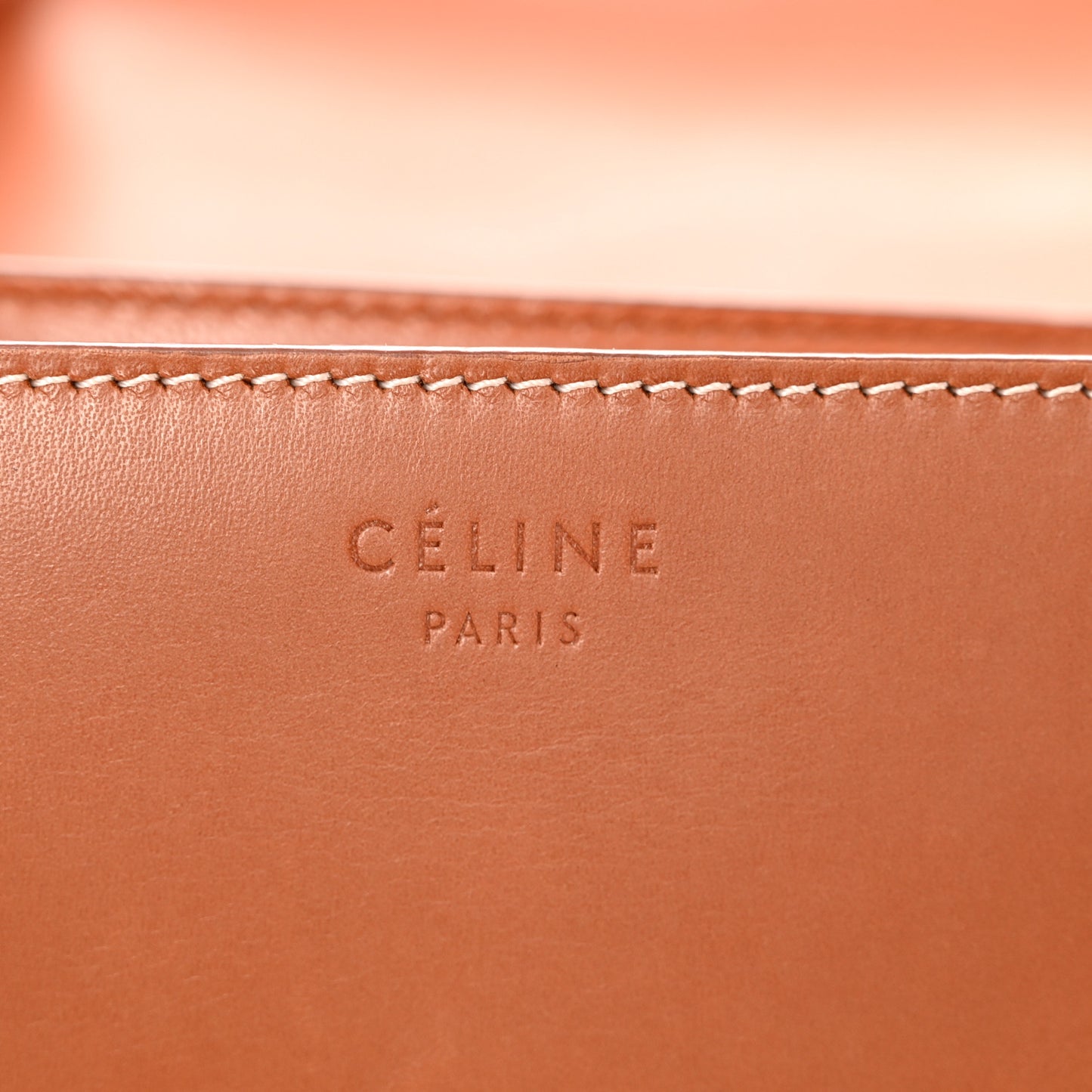 Natural Calfskin Medium Classic Box Flap Bag Tan