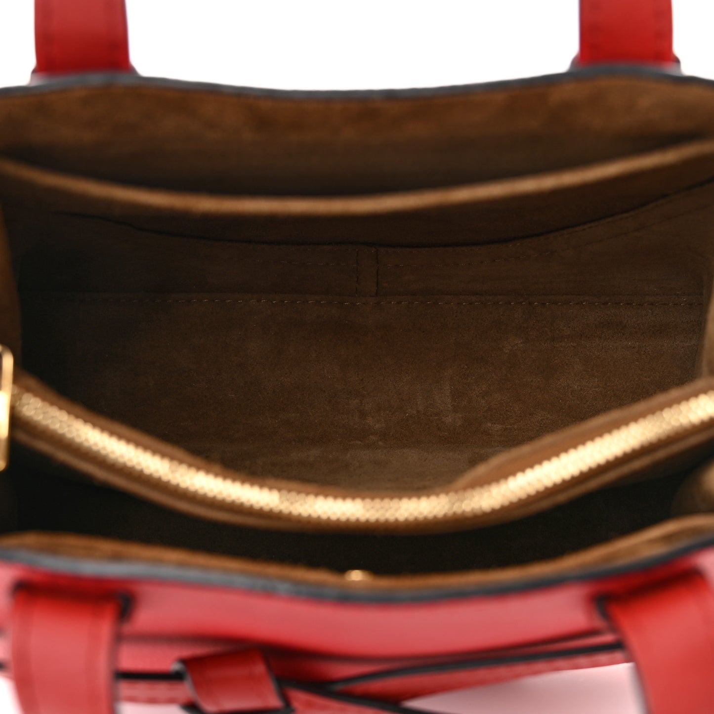 Calfskin Small Gate Tote Scarlet Red