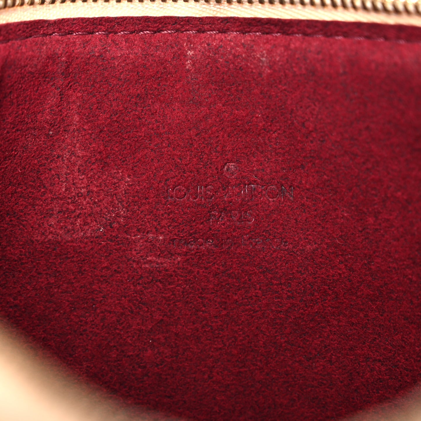 Monogram Multicolor Pochette Accessories White