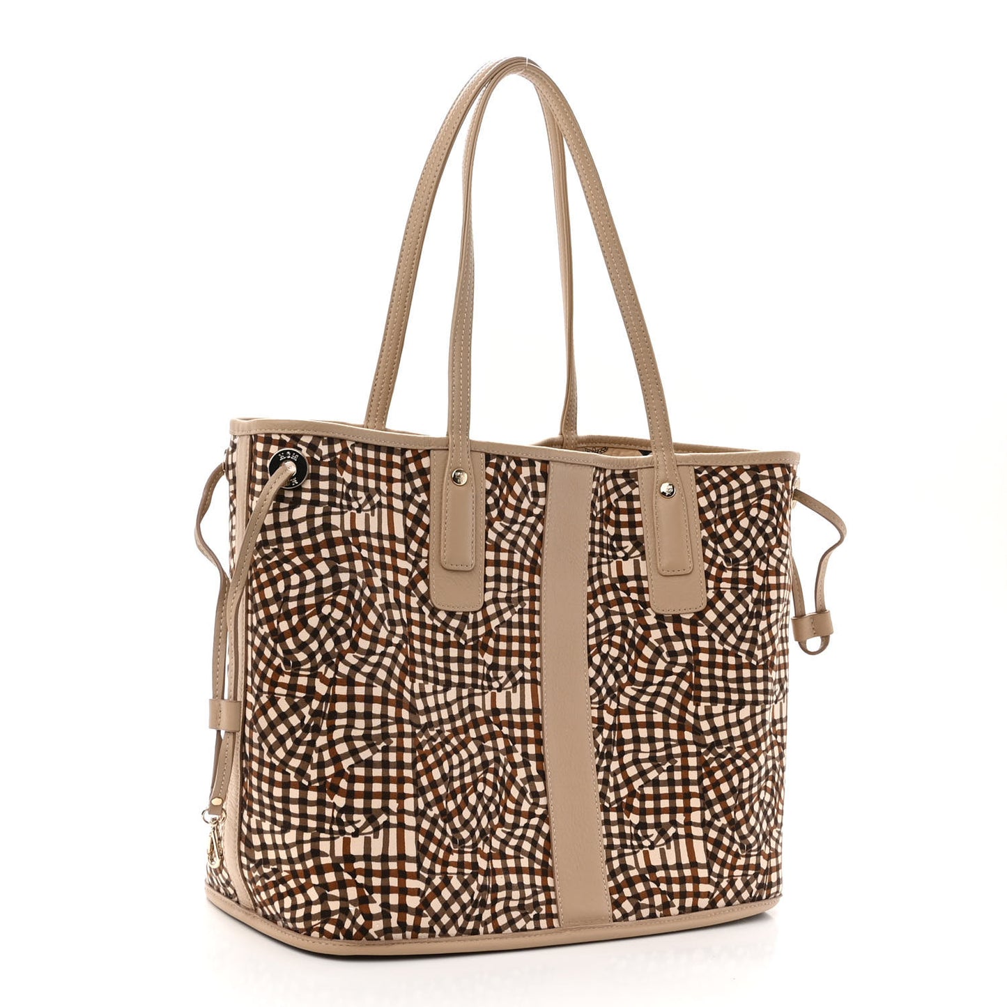 Visetos Medium Liz Reversible Shopper Tote Beige