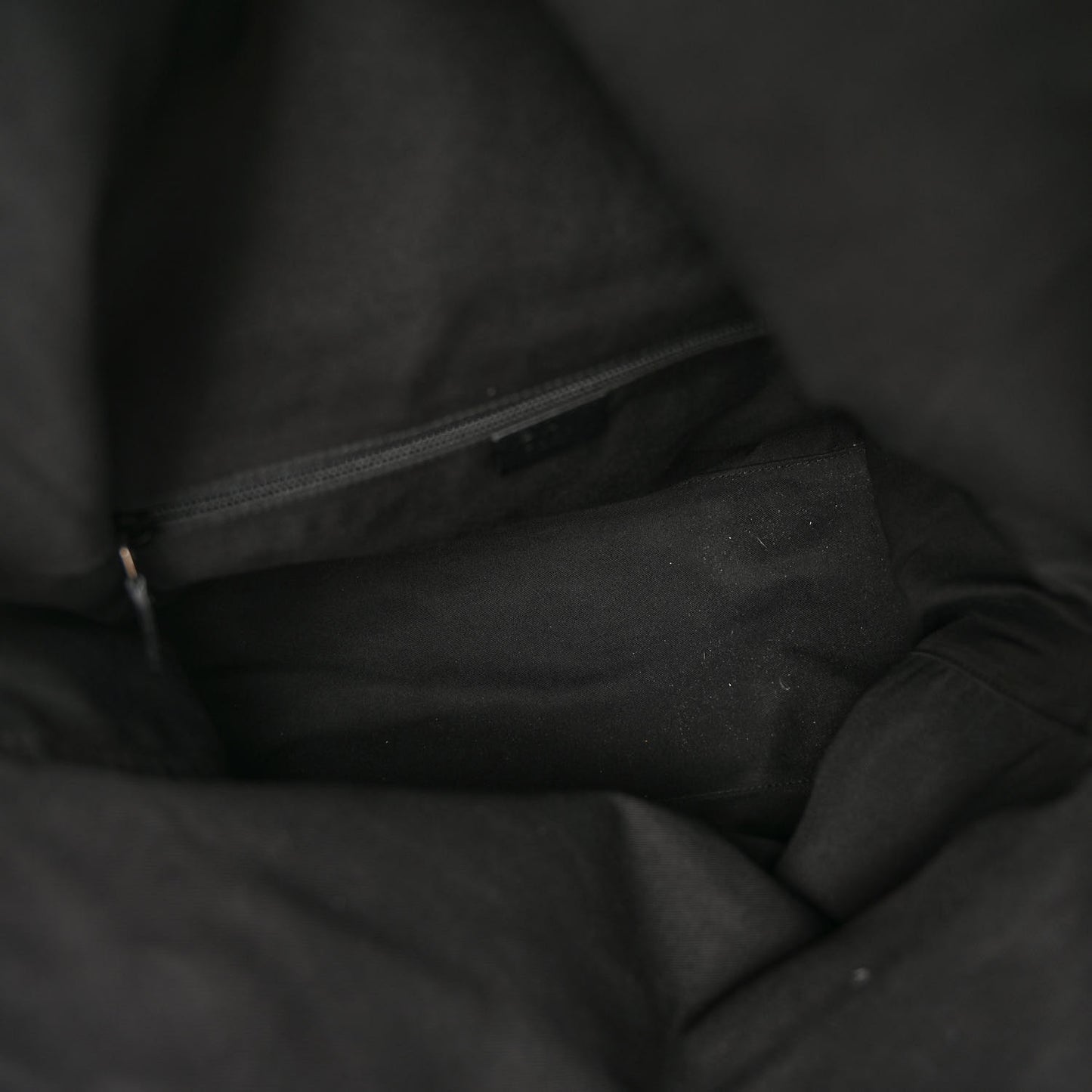 Nylon Monogram Medium Backpack Black