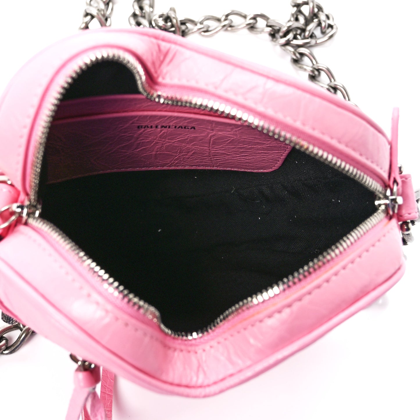 Agneau Arena Mini Le Cagole Heart Bag Sweet Pink