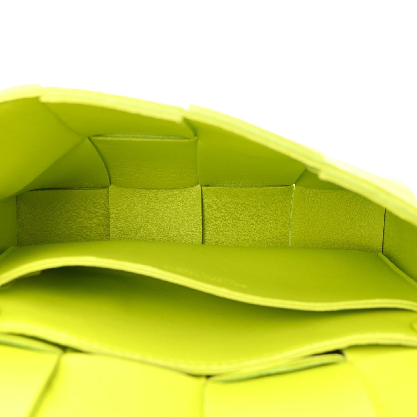 Nappa Intreccio Cassette Belt Bag Kiwi