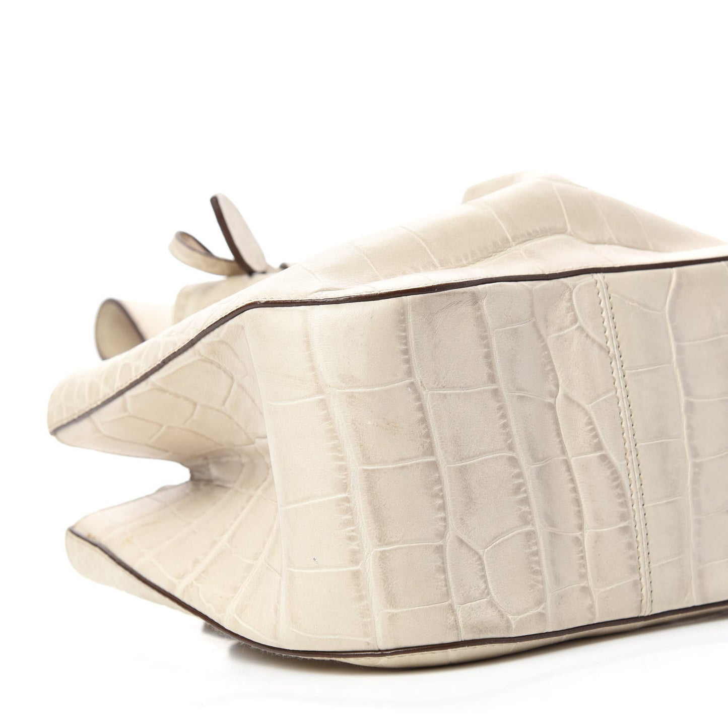 Alligator Rose-Marie 19 Bag Off White