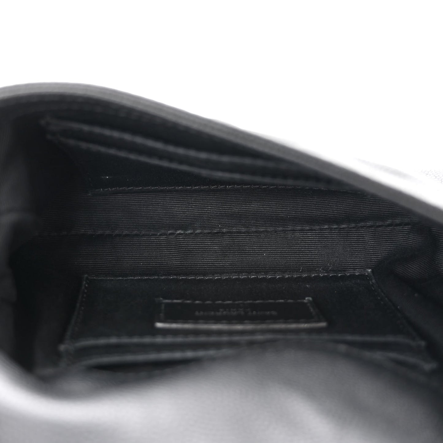 Grain De Poudre Monogram Toy West Hollywood Fold-Over Bag Black