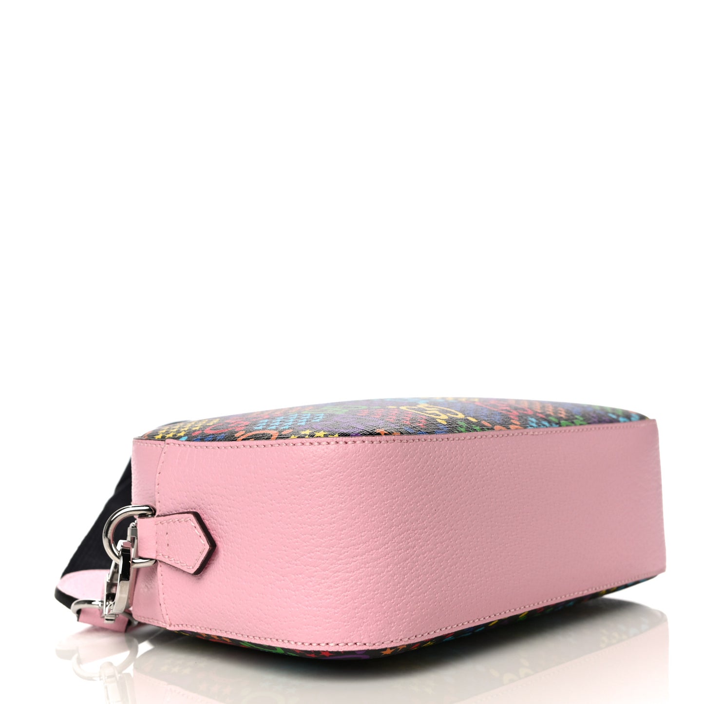 GG Supreme Monogram Psychedelic Camera Bag Pink