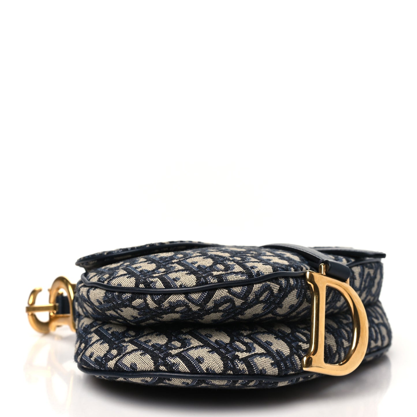 Oblique Saddle Bag Blue