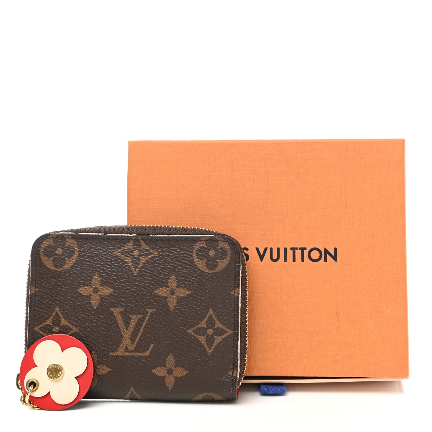 Monogram Bloom Flower Zippy Coin Purse