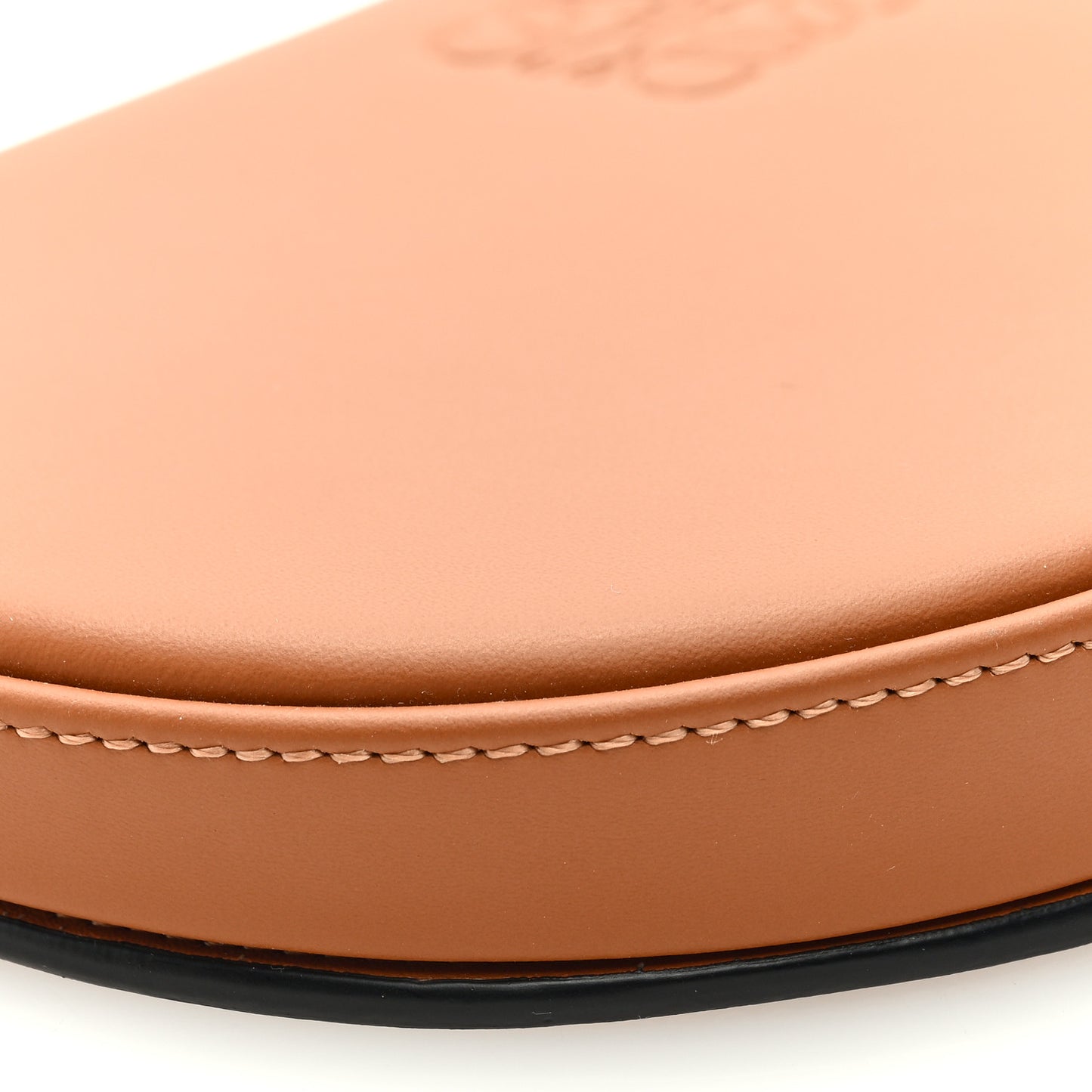 Soft Calfskin Small Heel Bag Tan