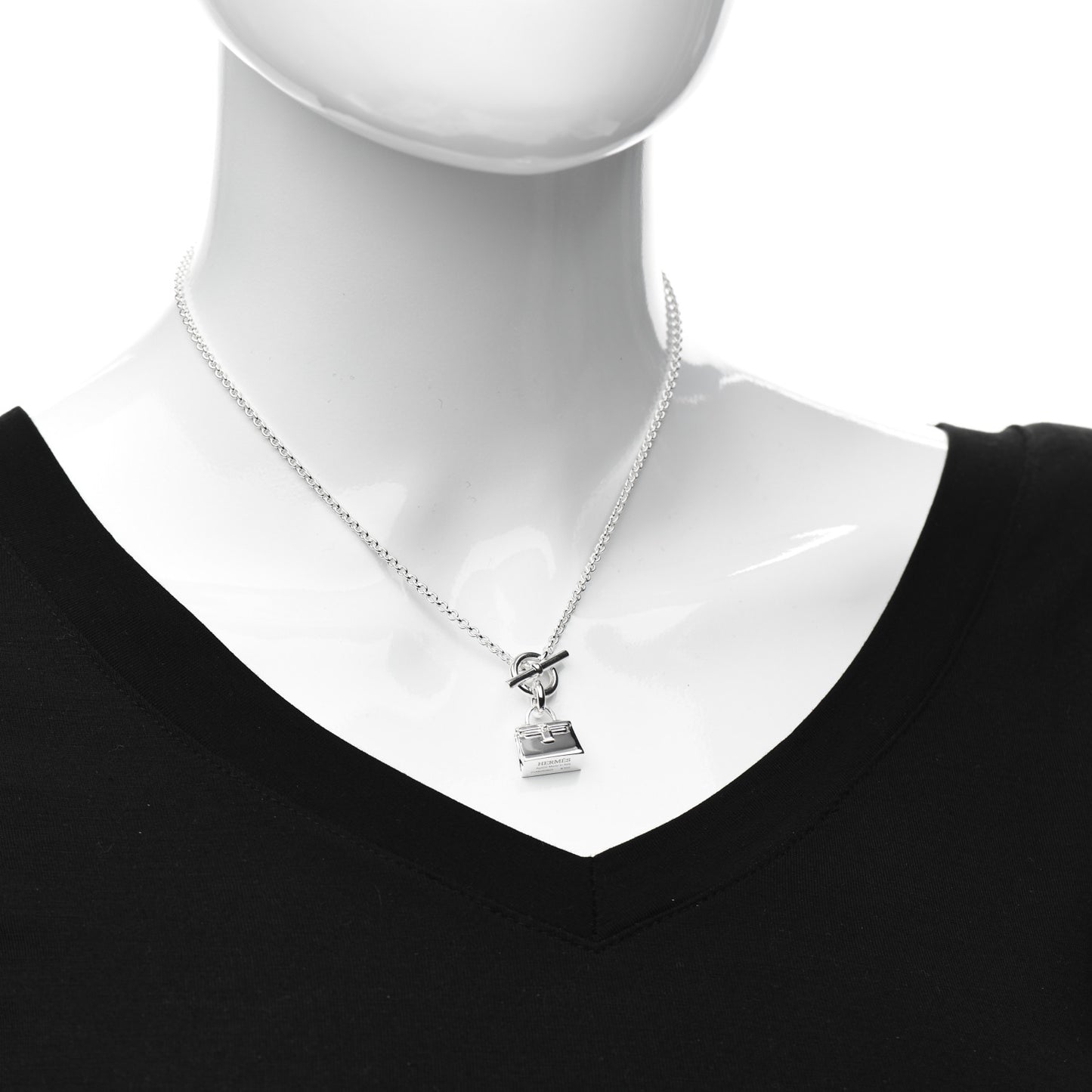 Sterling Silver Kelly Charm Pendant Necklace