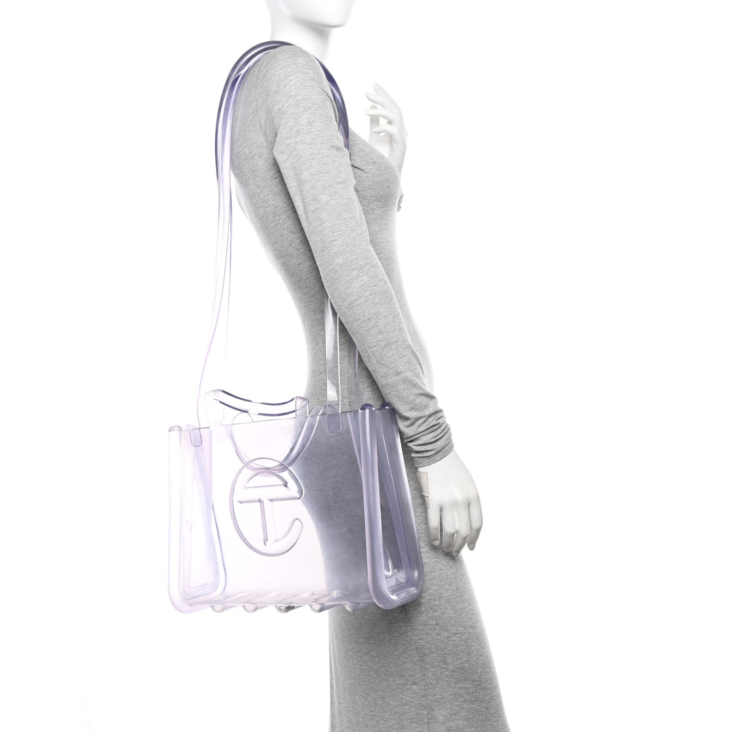 x MELISSA Jelly Medium Shopping Bag Clear