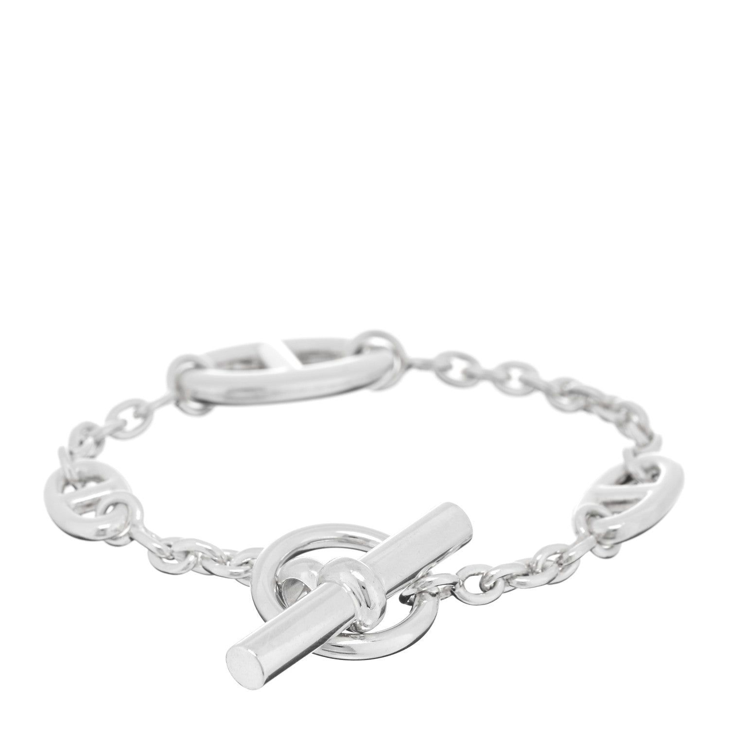 Hermes Sterling Silver Farandole Bracelet ST 2 of 4