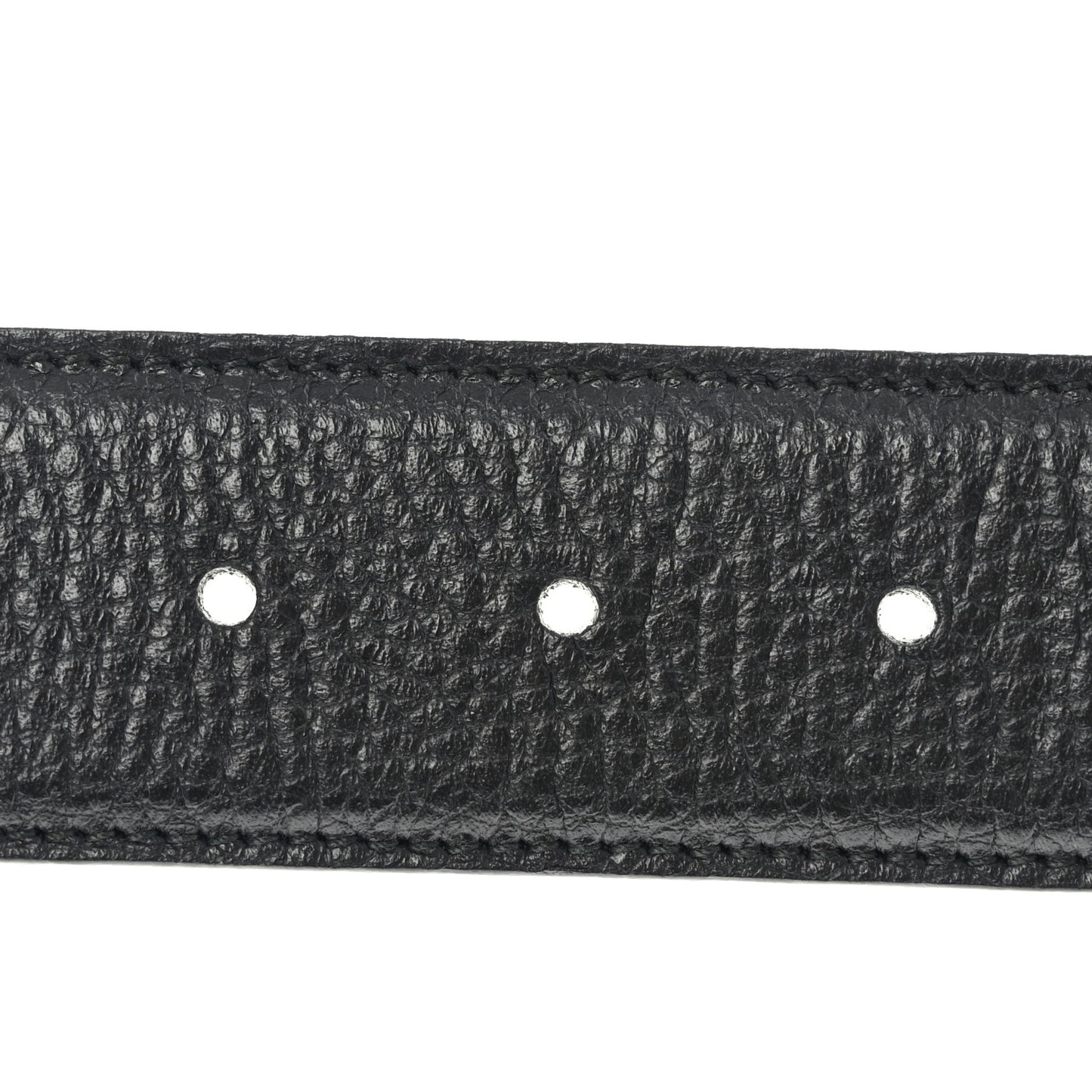 Dollar Calfskin Interlocking G Belt 80 32 Black