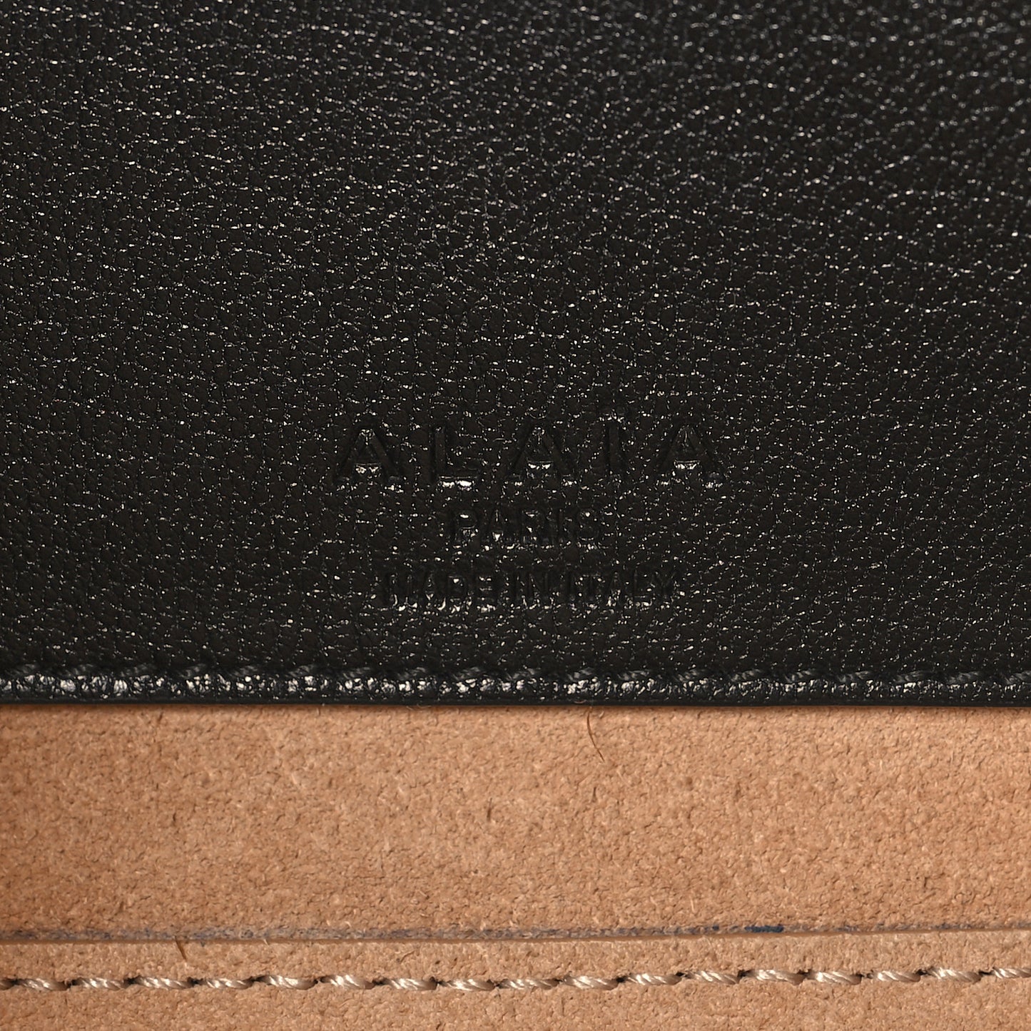 Goatskin Medium Le Teckel Bag Black