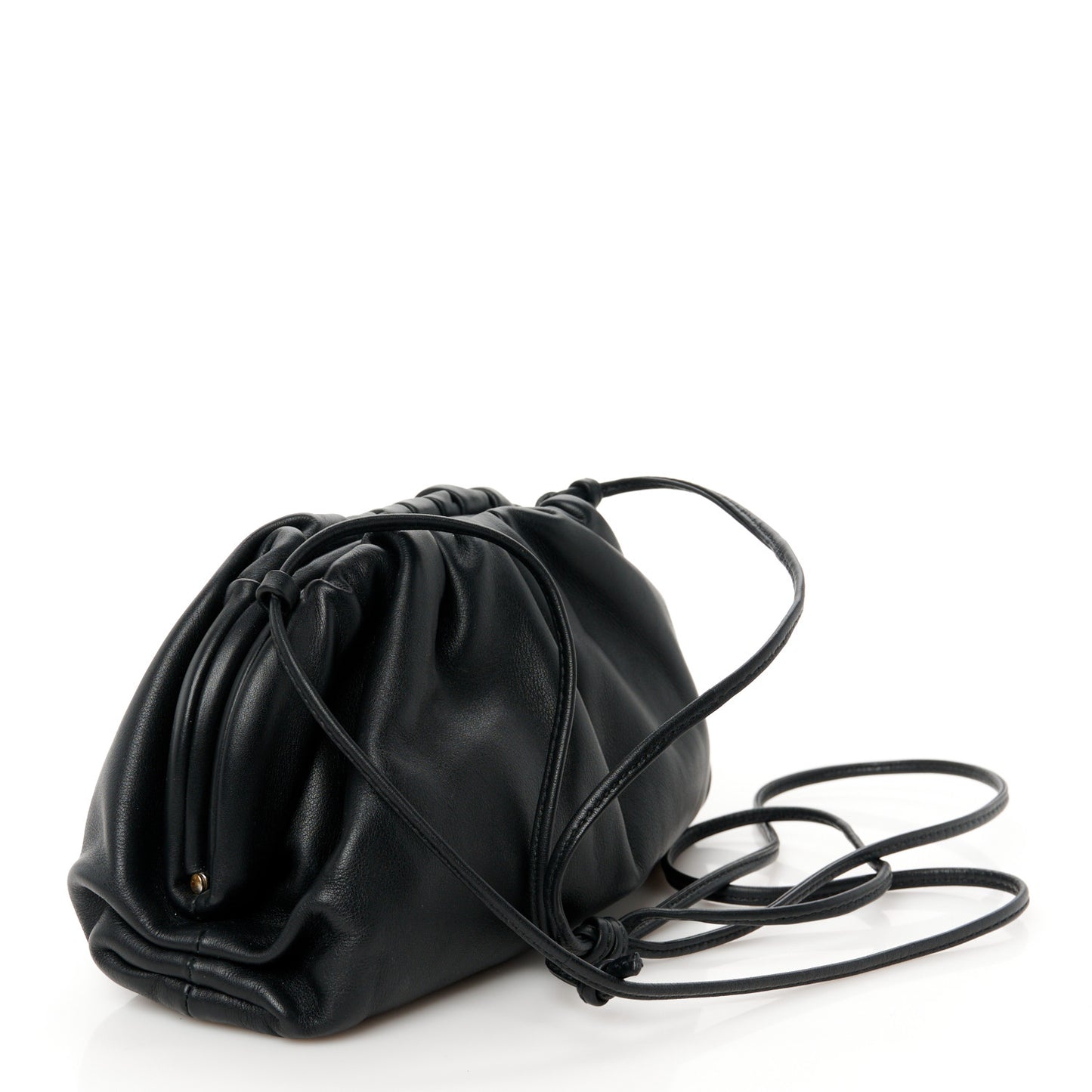 Butter Calfskin The Mini Pouch Black