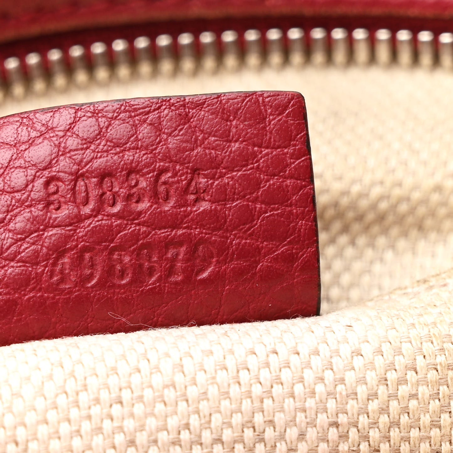 Pebbled Calfskin Studded Small Soho Disco Bag Soft Burgundy