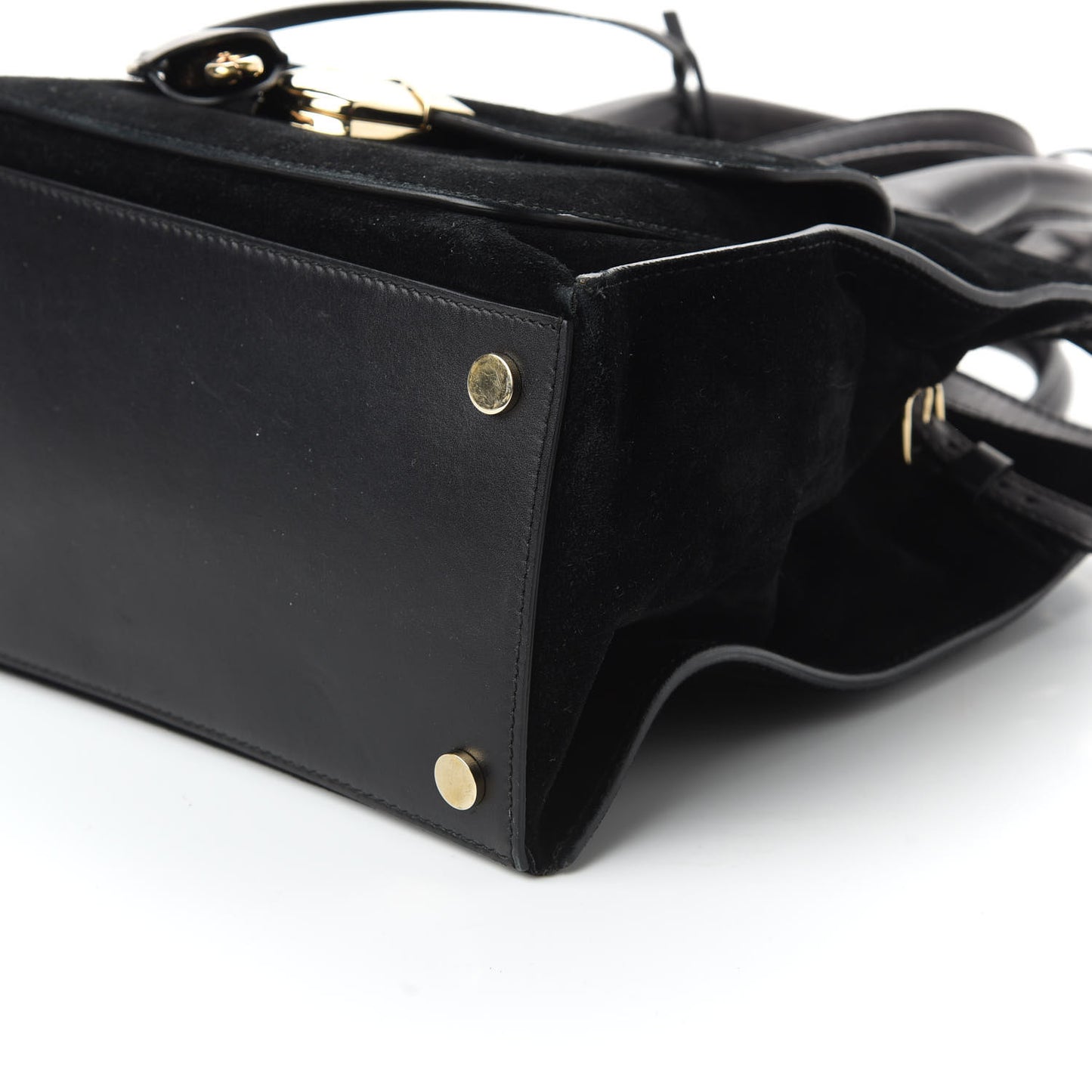 Suede Padlock All Afternoon Black