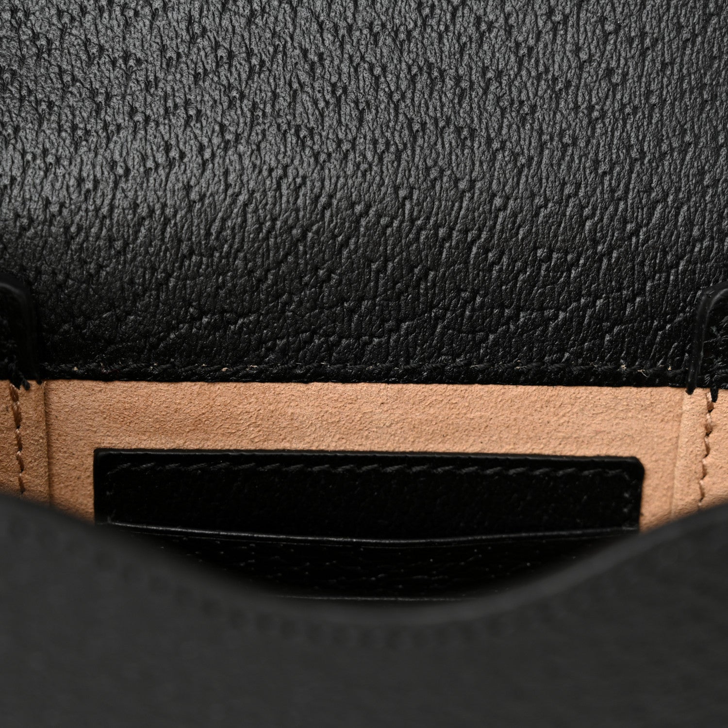 Gucci Boarded Plutone Calfskin Mini Horsebit 1955 Crossbody Bag Black 11 of 11