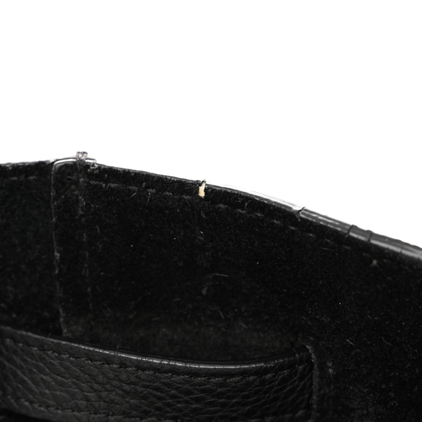 Soft Grained Calfskin Medium Belt Cabas Phantom Black