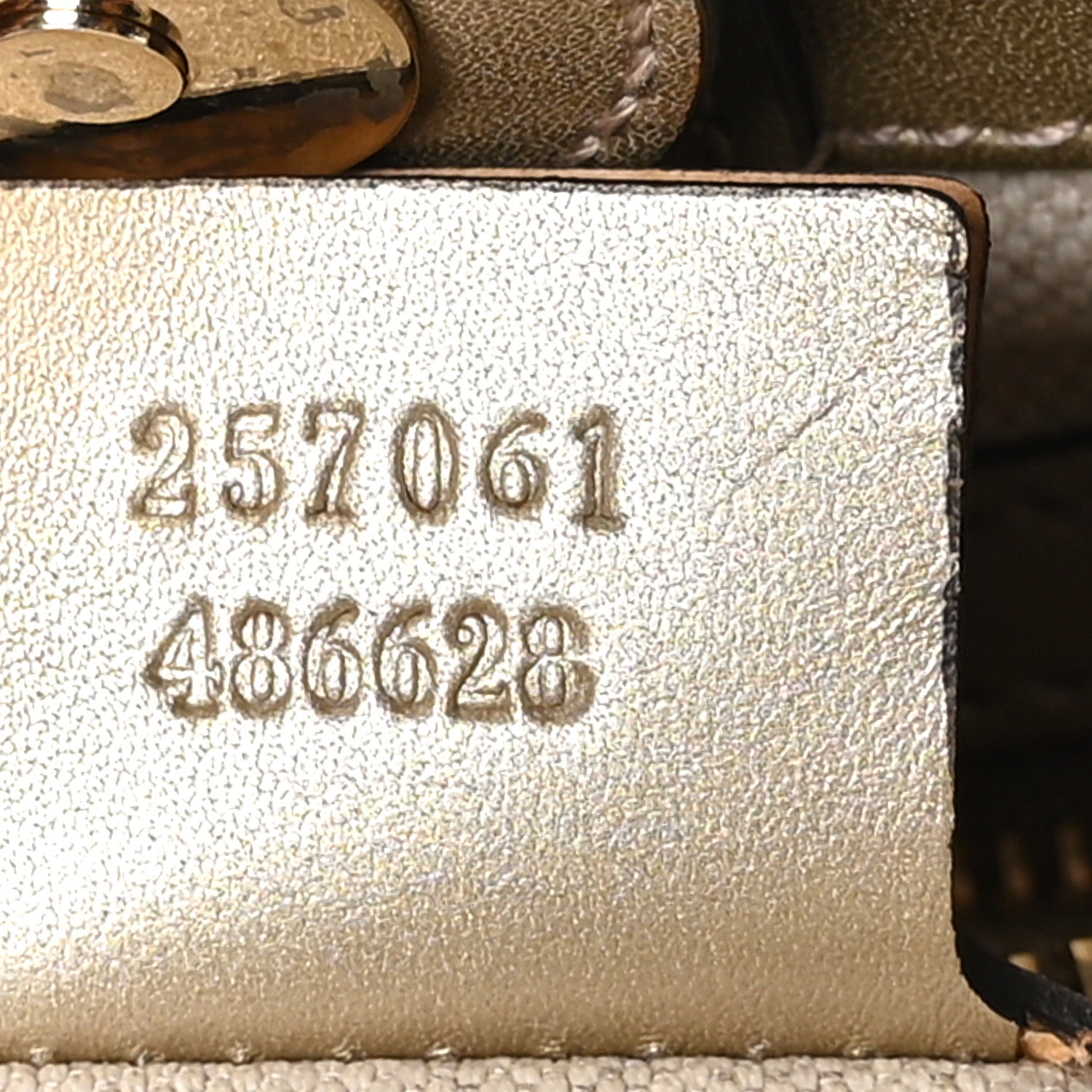 Gucci Monogram Web Medium Mayfair Tote Gold 7 of 12
