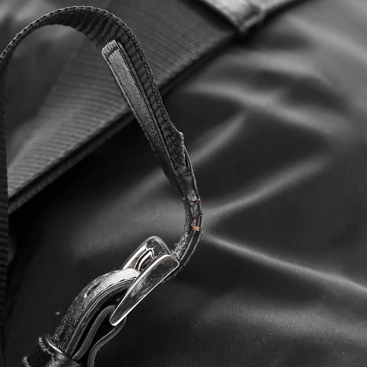Nylon Vela Large Backpack Black