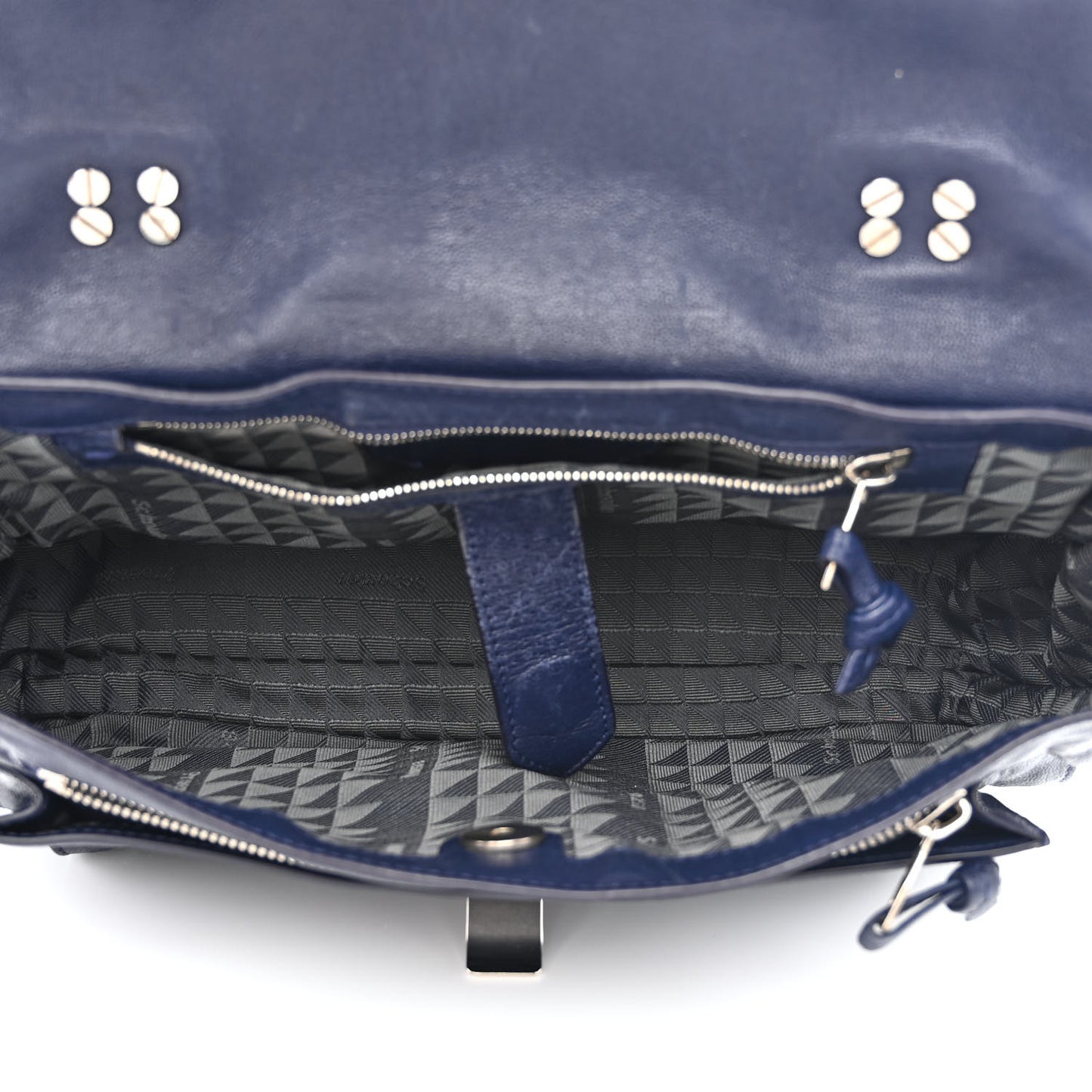 Lambskin Medium PS1 Satchel Midnight