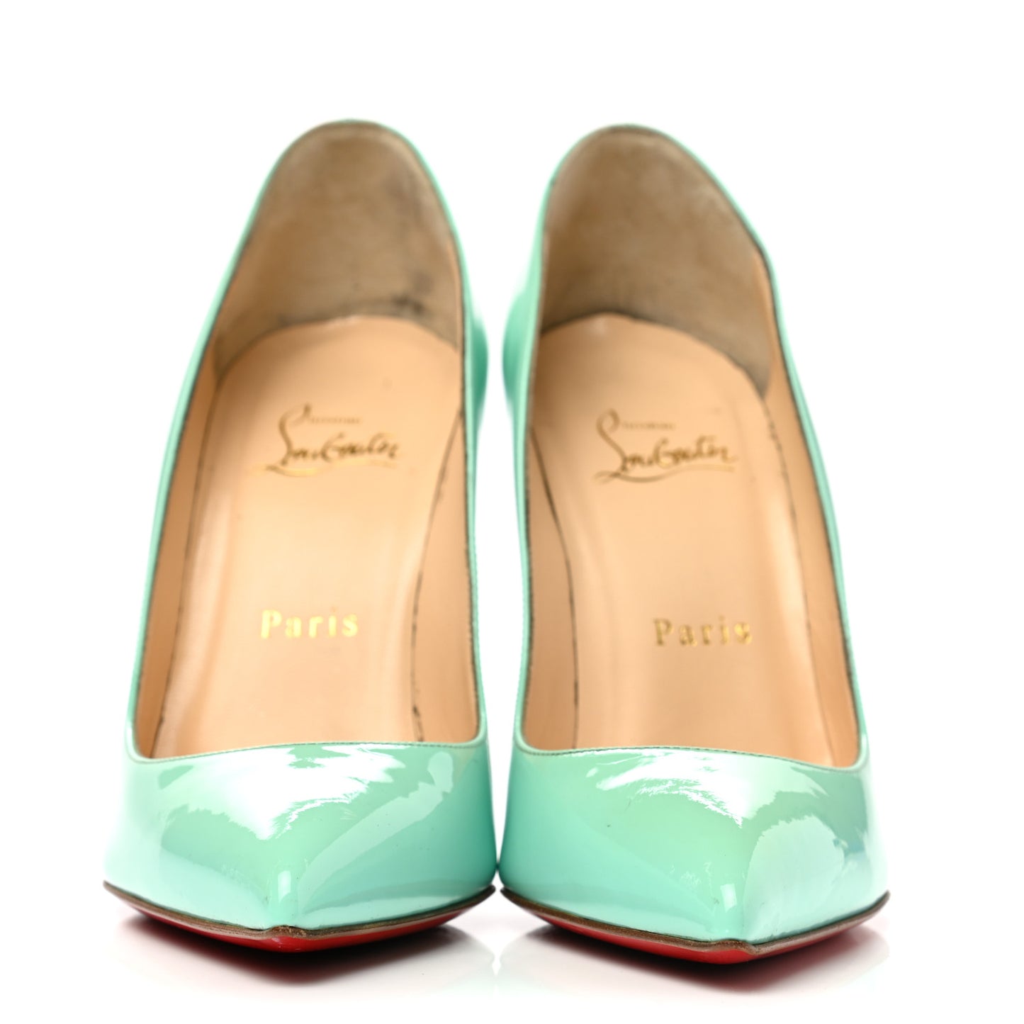 Patent Pigalle Follies 100 Pumps 37 Opaline