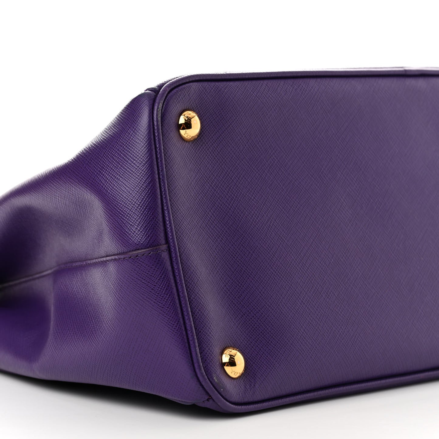 Saffiano Medium Galleria Double Zip Tote Viola