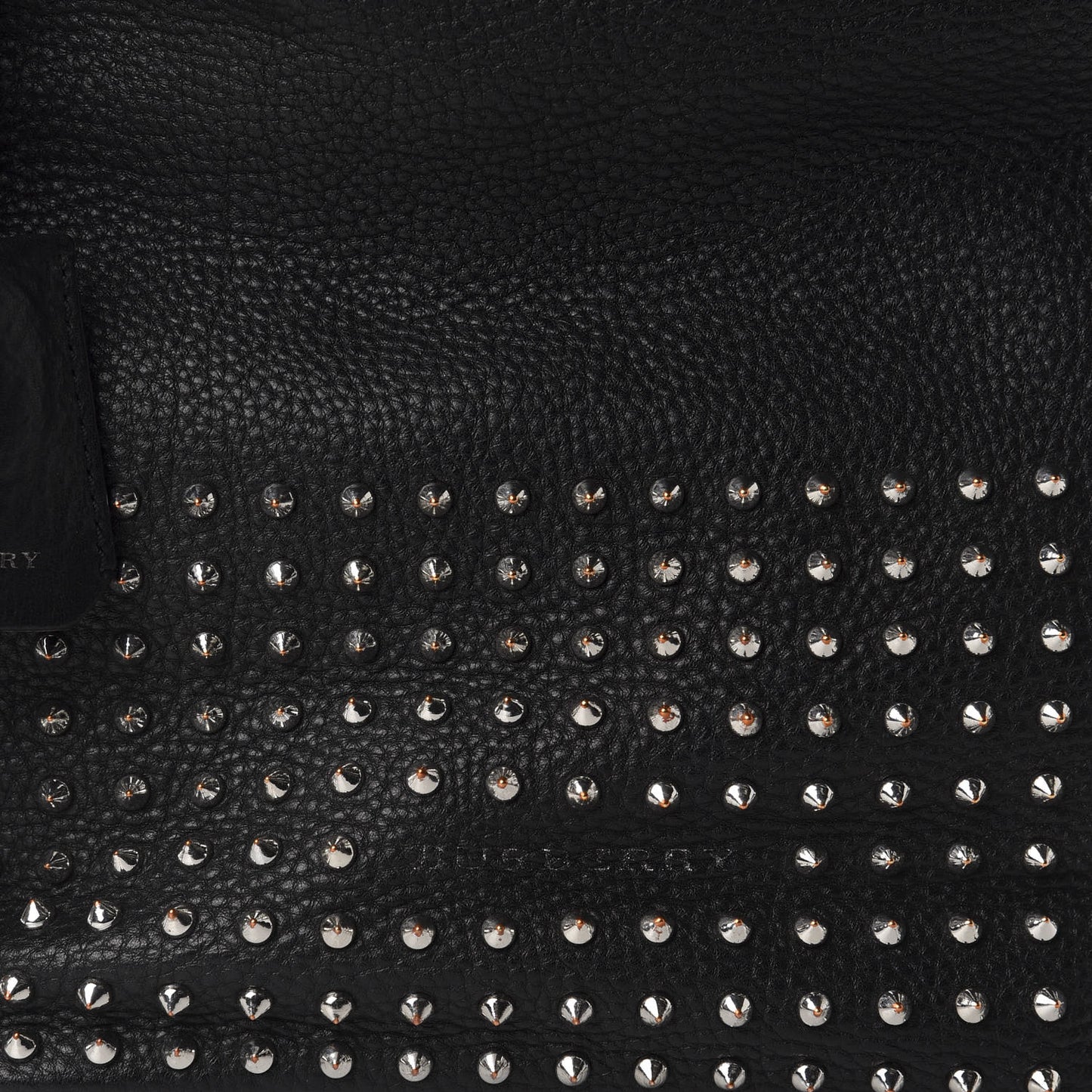 Calfskin Studded Medium Susanna Hobo Black