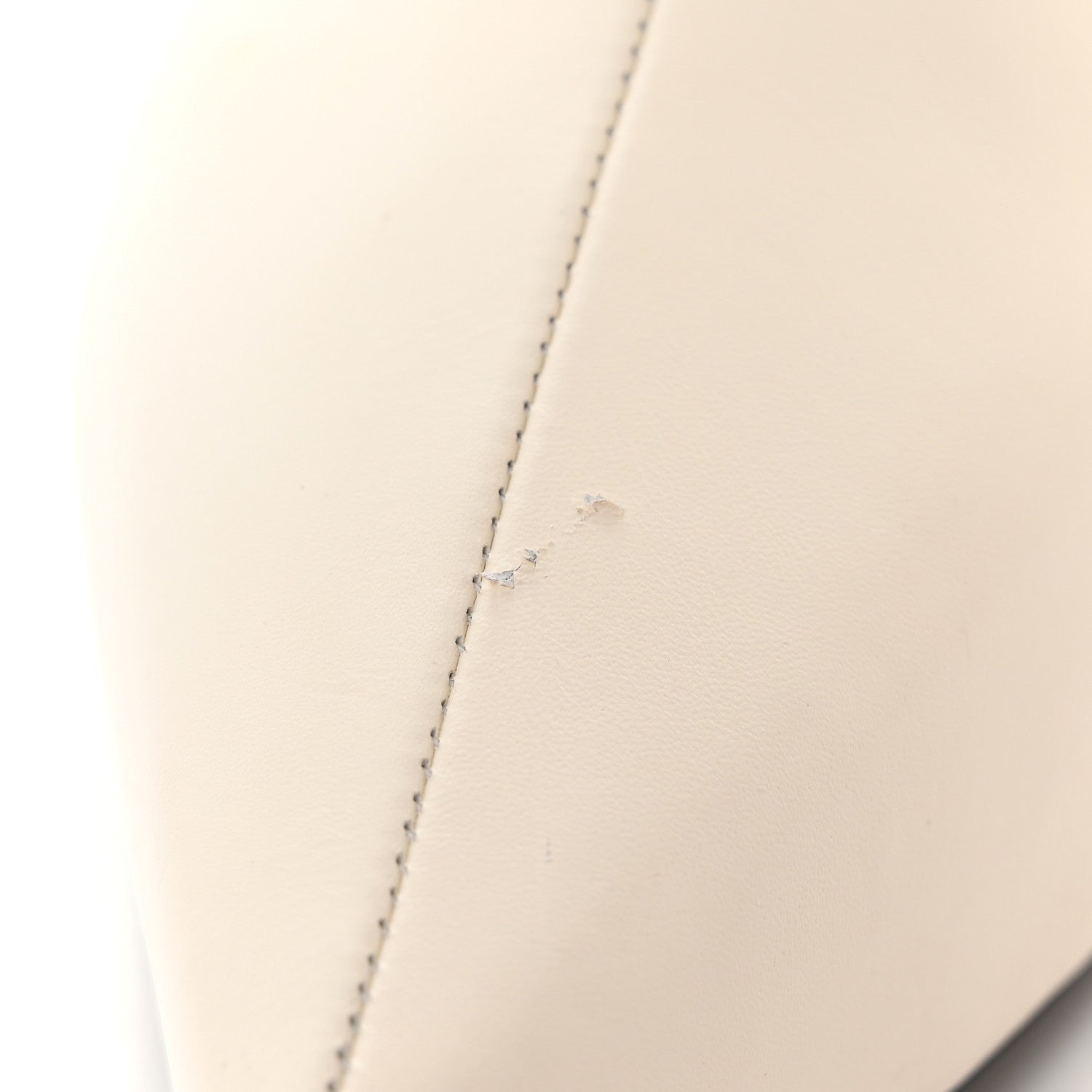Givenchy Calfskin G Lock 80 Wedge Knee High Boots 38 Ivory 9 of 17