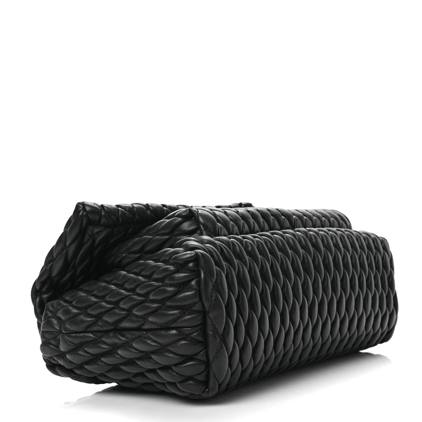 Lambskin Quilted PS Harris Small Shoulder Bag Black