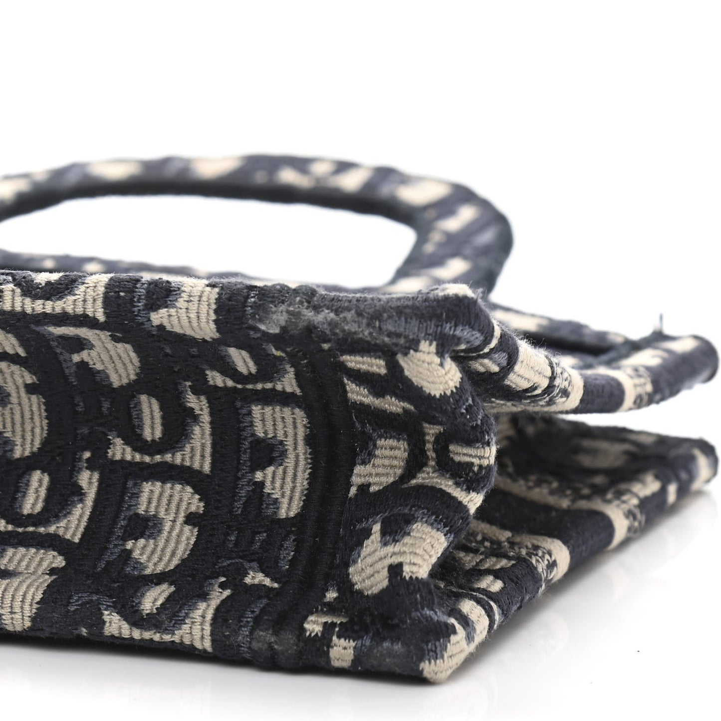 Oblique Mini Book Tote Blue Multicolor
