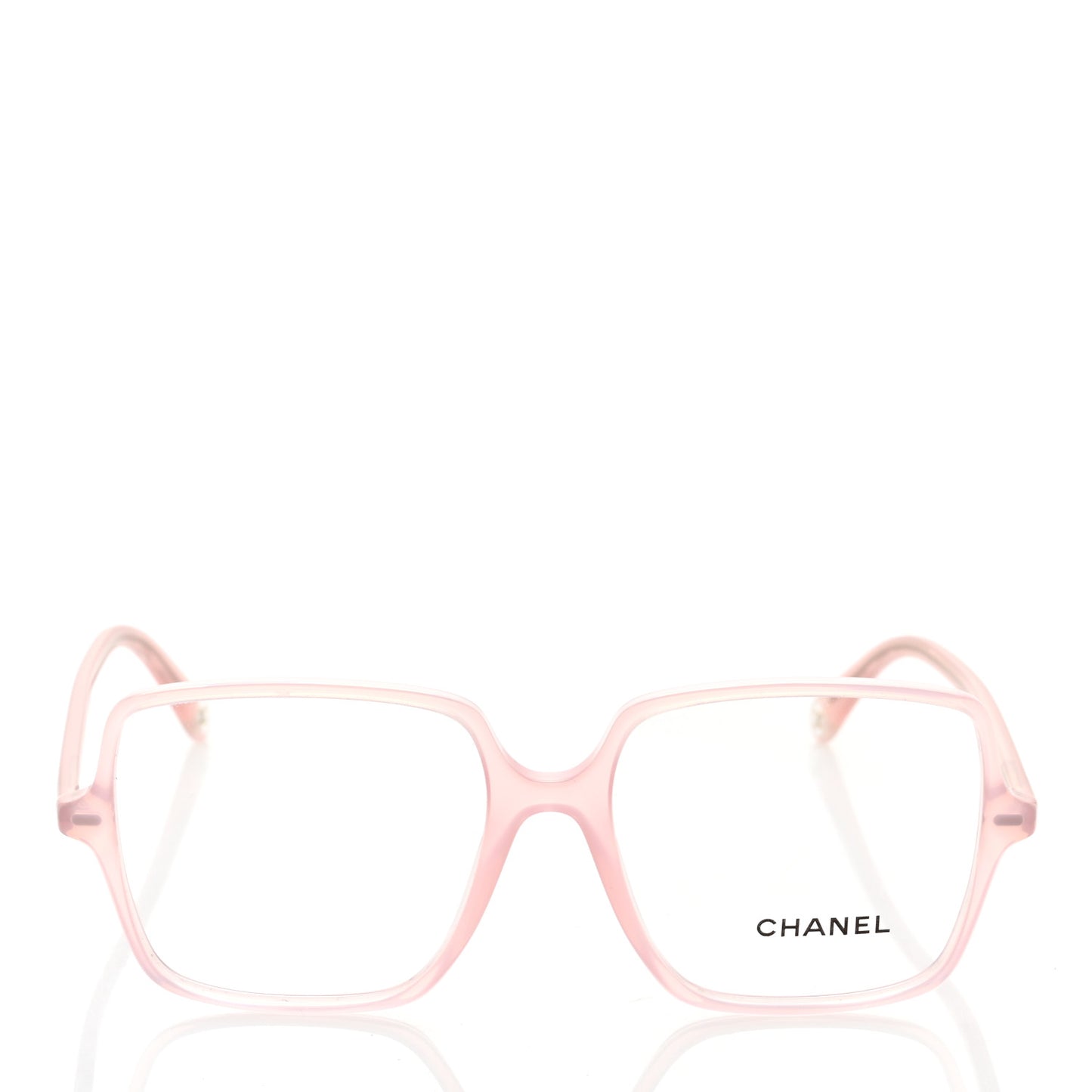 Acetate Square Eyeglasses 3448 Light Pink