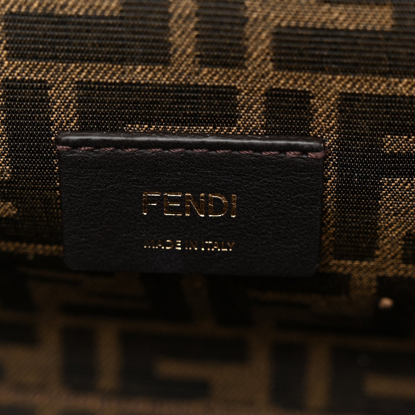 Shiny Nappa Small Fendi First Light Rose
