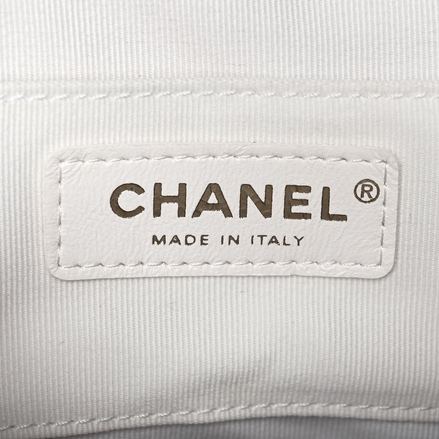 Lambskin Quilted Small Duma Drawstring Backpack White