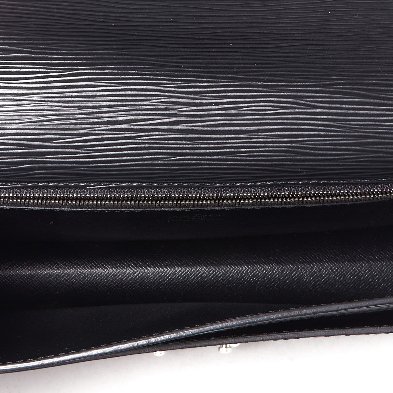 Louis Vuitton Epi Pochette Sellier Dragonne Clutch Black 8 of 8