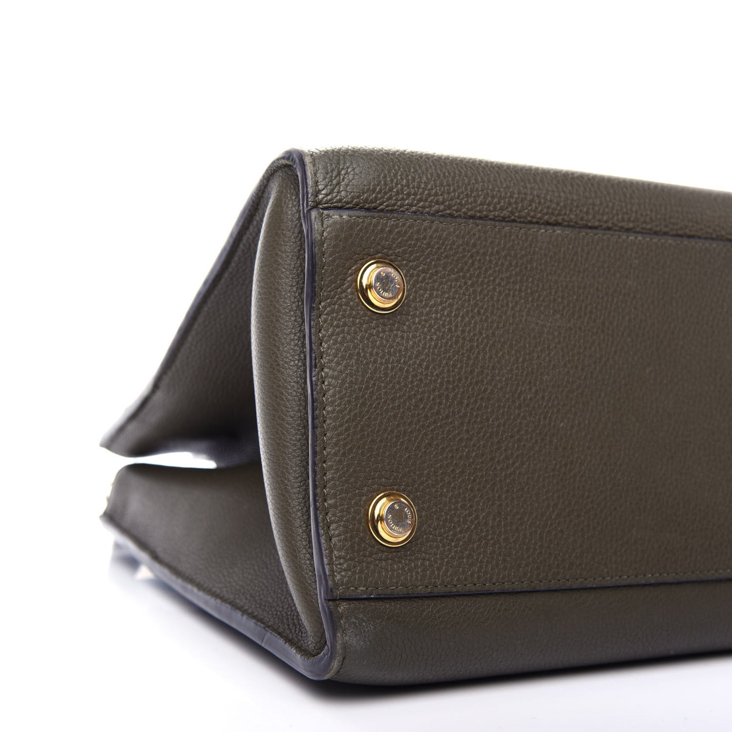 Calfskin City Steamer MM Kaki Black