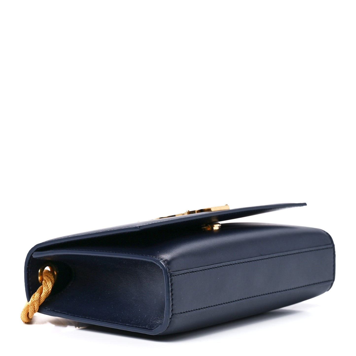 Calfskin Small Monogram Kate Satchel Deep Marine