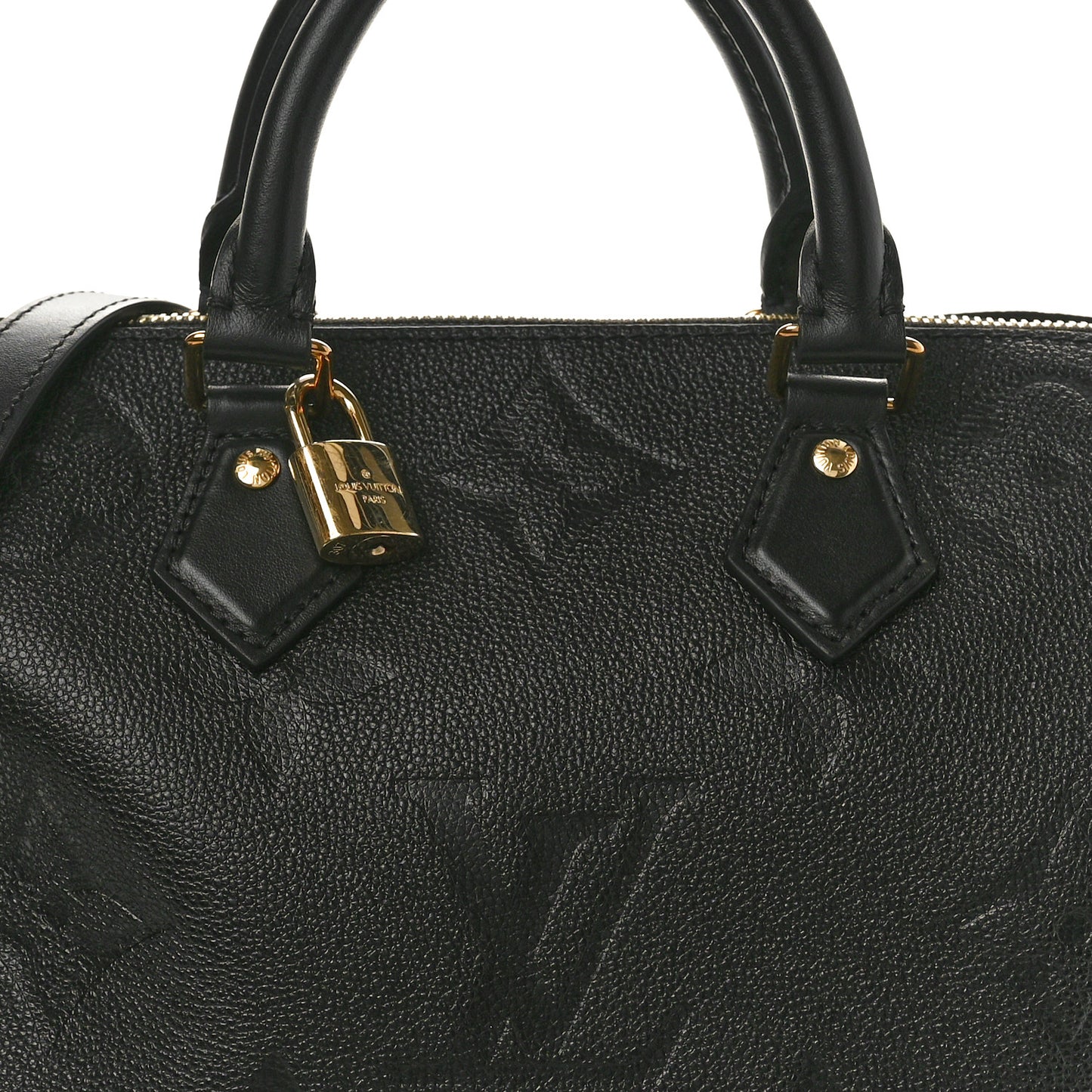Empreinte Monogram Giant Speedy Bandouliere 25 Black