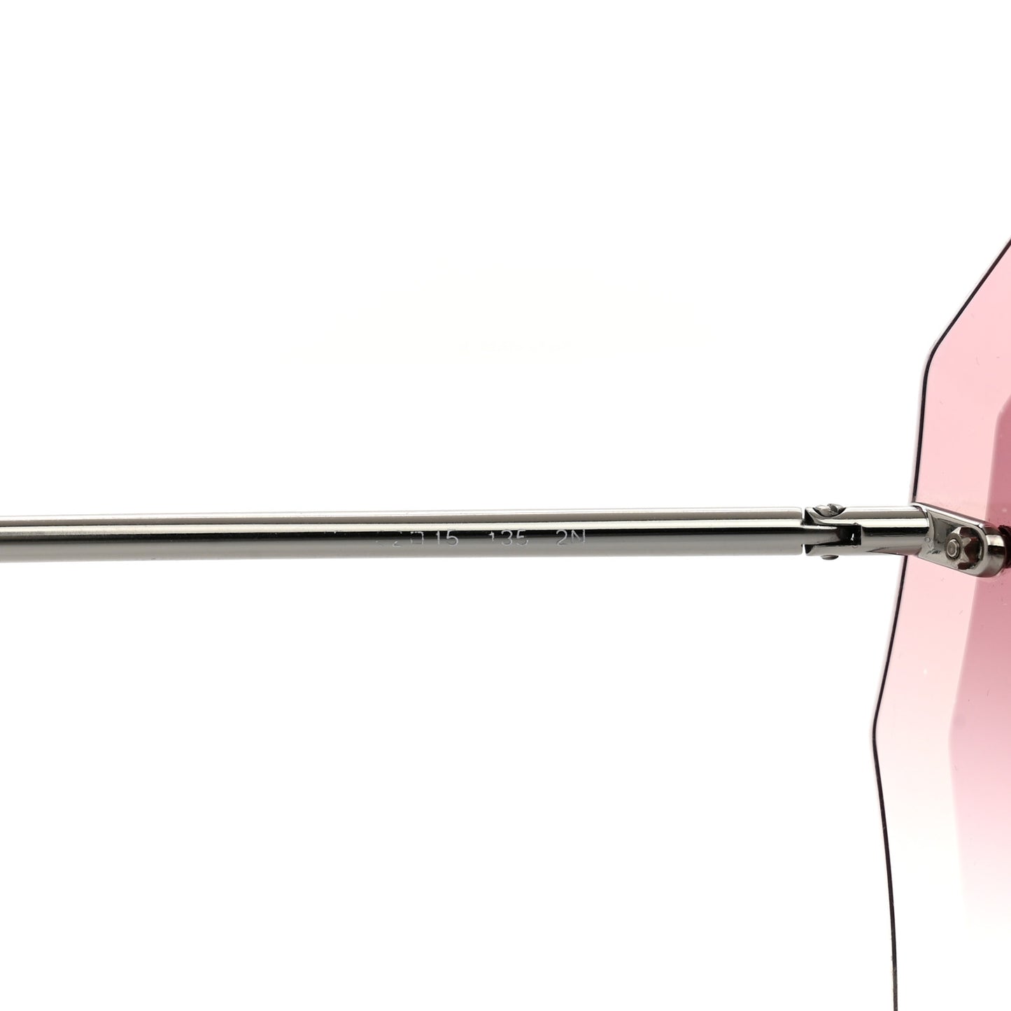 Metal Spring Round Sunglasses 4220 Pink