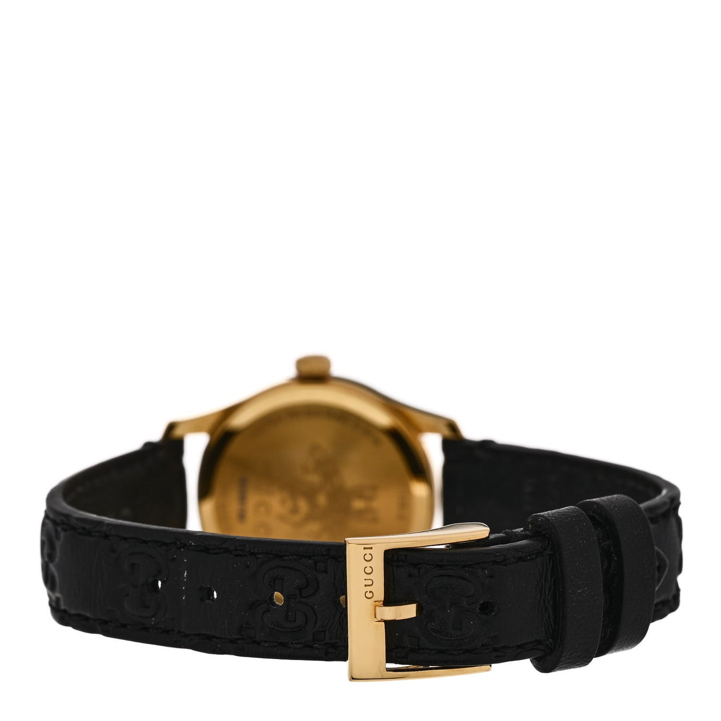 Stainless Steel Calfskin 27mm G-Timeless Quartz Watch Black
