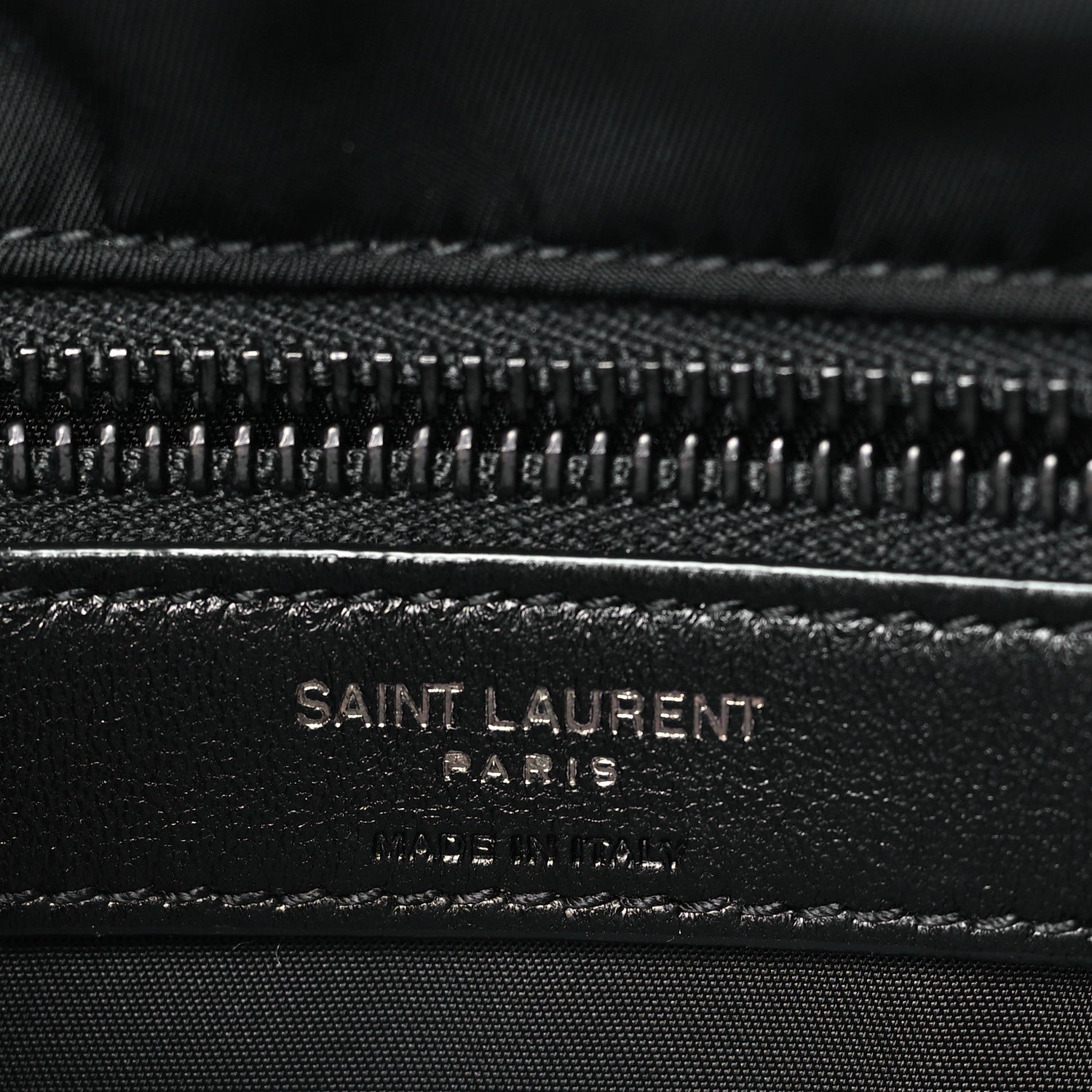 Saint Laurent Nylon Niki Messenger Black 6 of 10