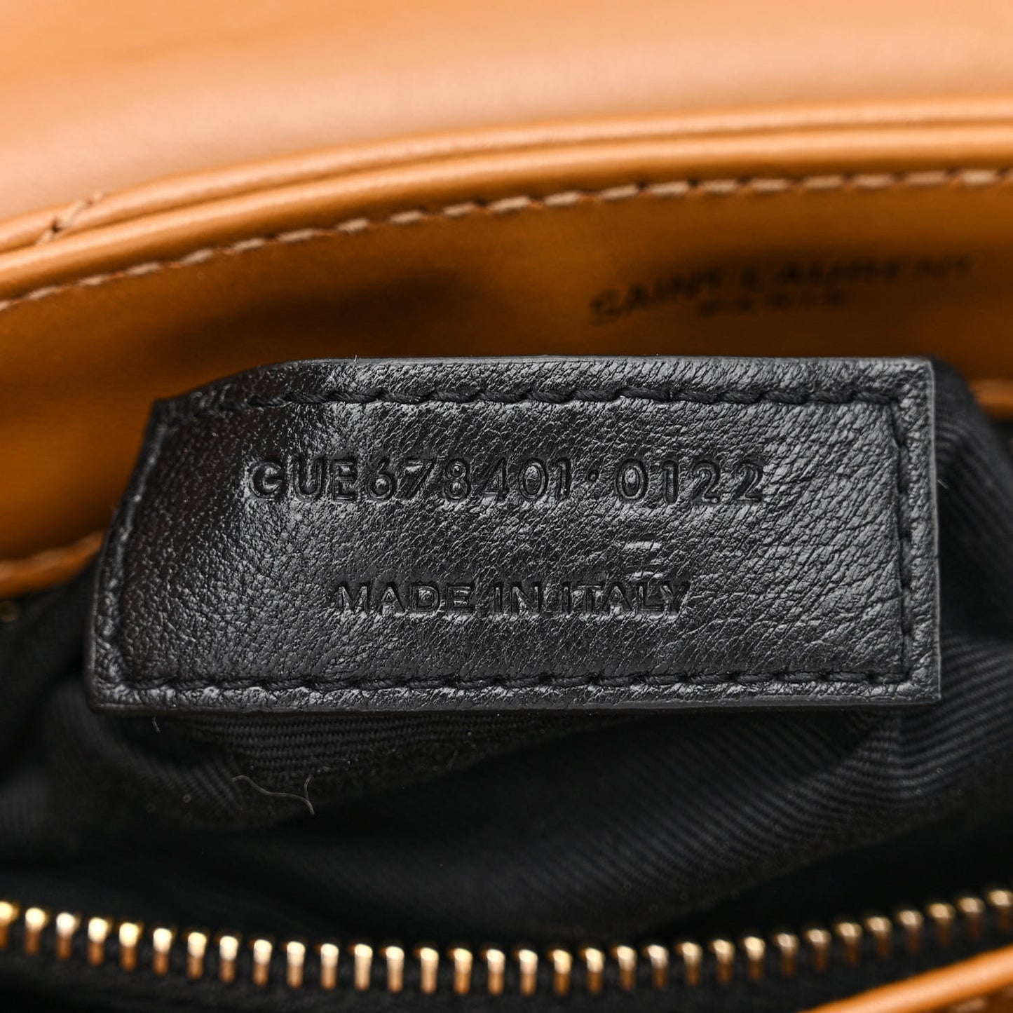 Calfskin Y Quilted Monogram Toy Loulou Crossbody Bag Dark Natural
